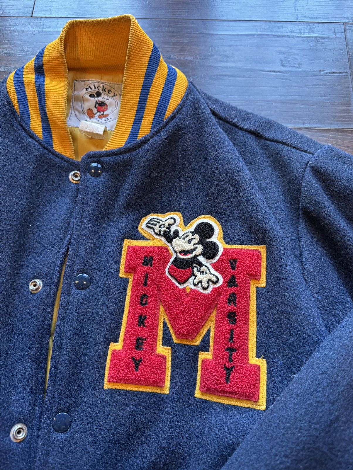 Mickey Mouse Men’s Vintage Mickey Mouse Varsity Size US M / EU 48-50 / 2 - 3 Thumbnail