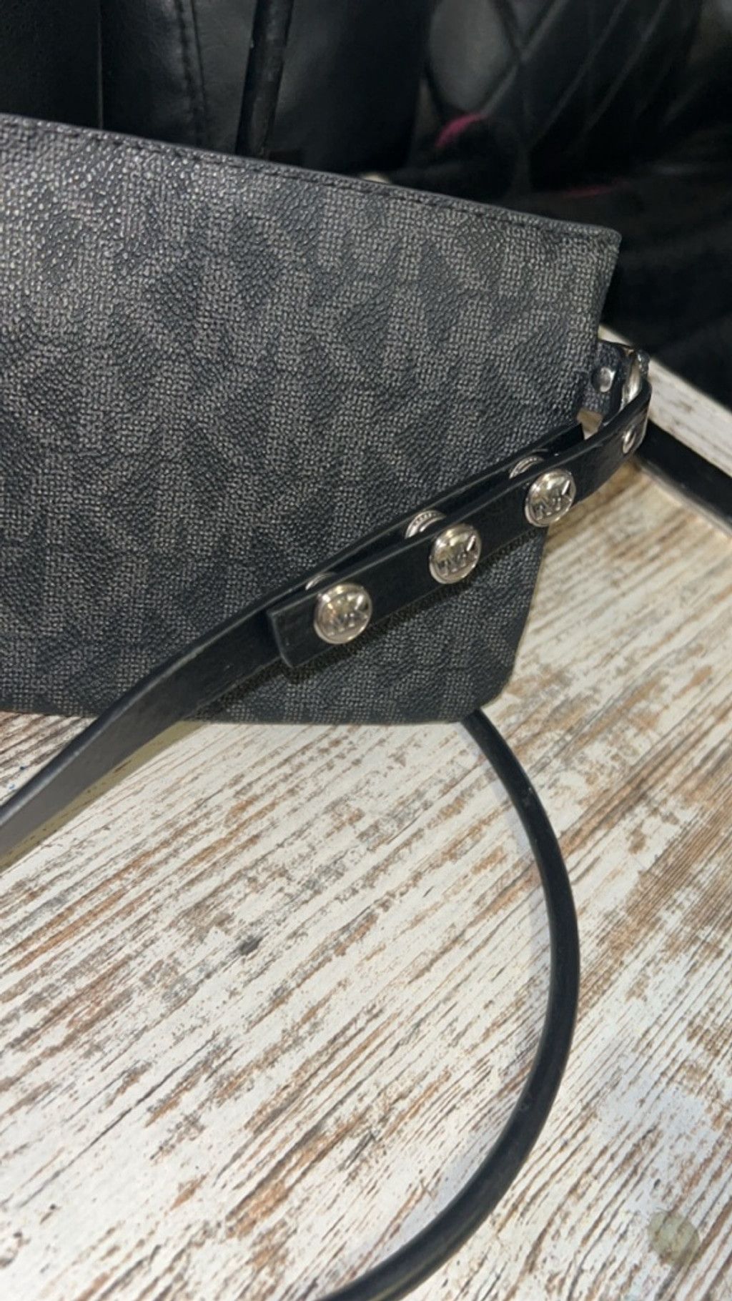 Michael Kors Women's Michael Kors belt Bag black w chain Size ONE SIZE - 2 Thumbnail