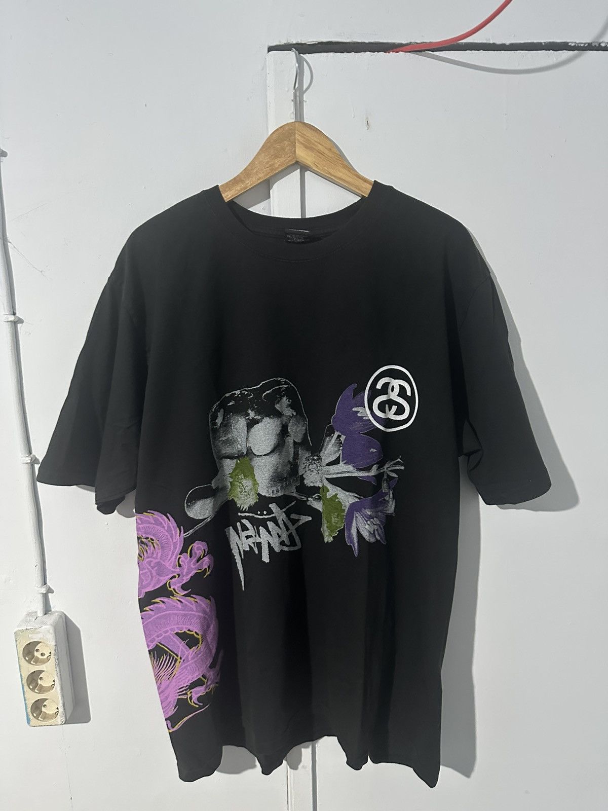 【STUSSY】SHUFFLE PIGMENT DYED TEE Stussy Shuffle Tee Pigment Dyed – Exodus Longboard Co.