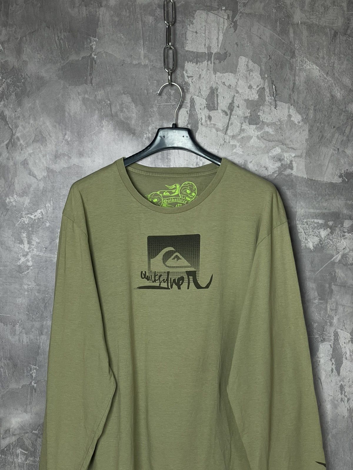 Quiksilver × Vintage Vintage Quiksilver Surf Wear Longsleeve Vintage 90s Style Size US M / EU 48-50 / 2 - 2 Thumbnail
