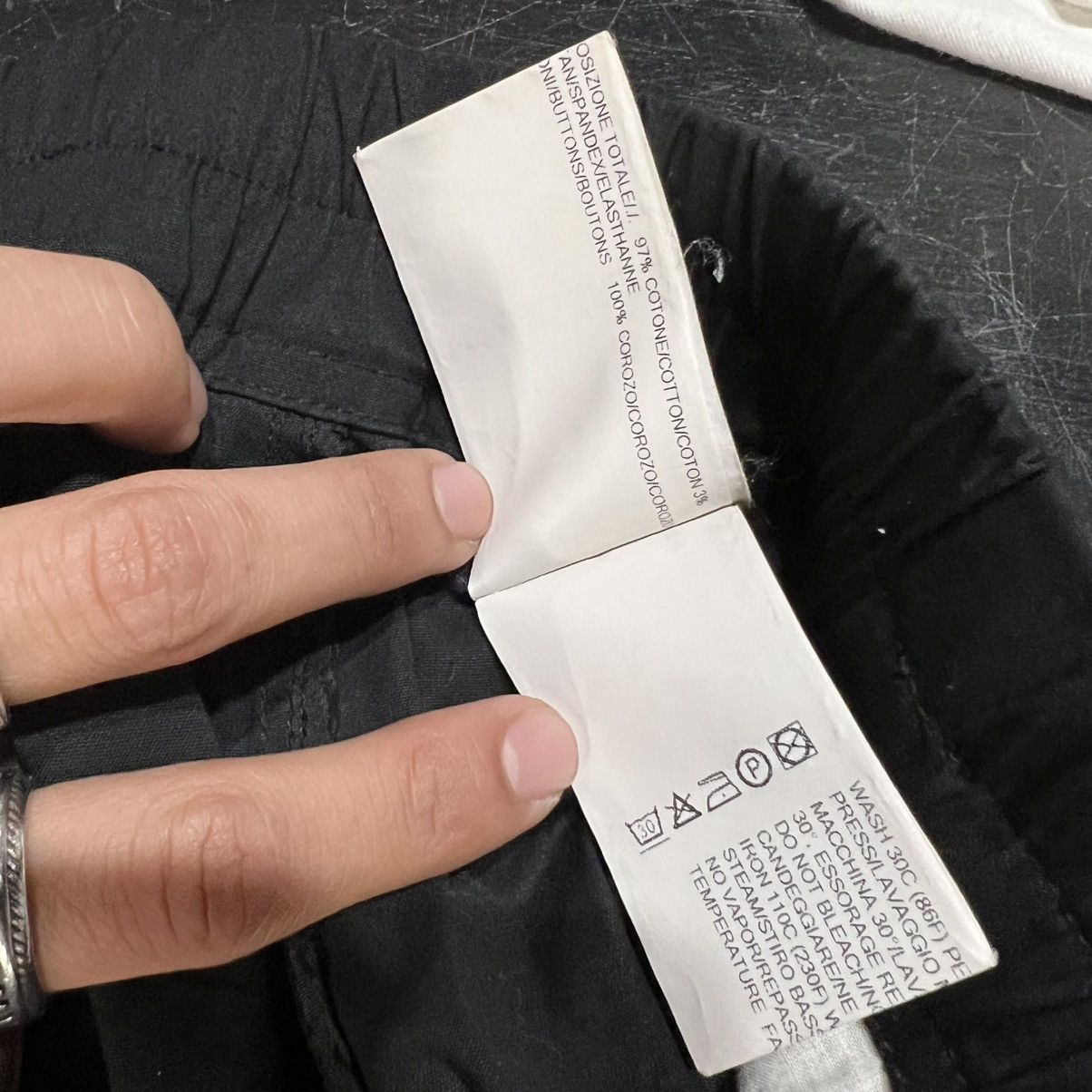 Rick Owens Rick Owens Forever Drawstring Cropped Pants Black Size US 30 / EU 46 - 5 Thumbnail