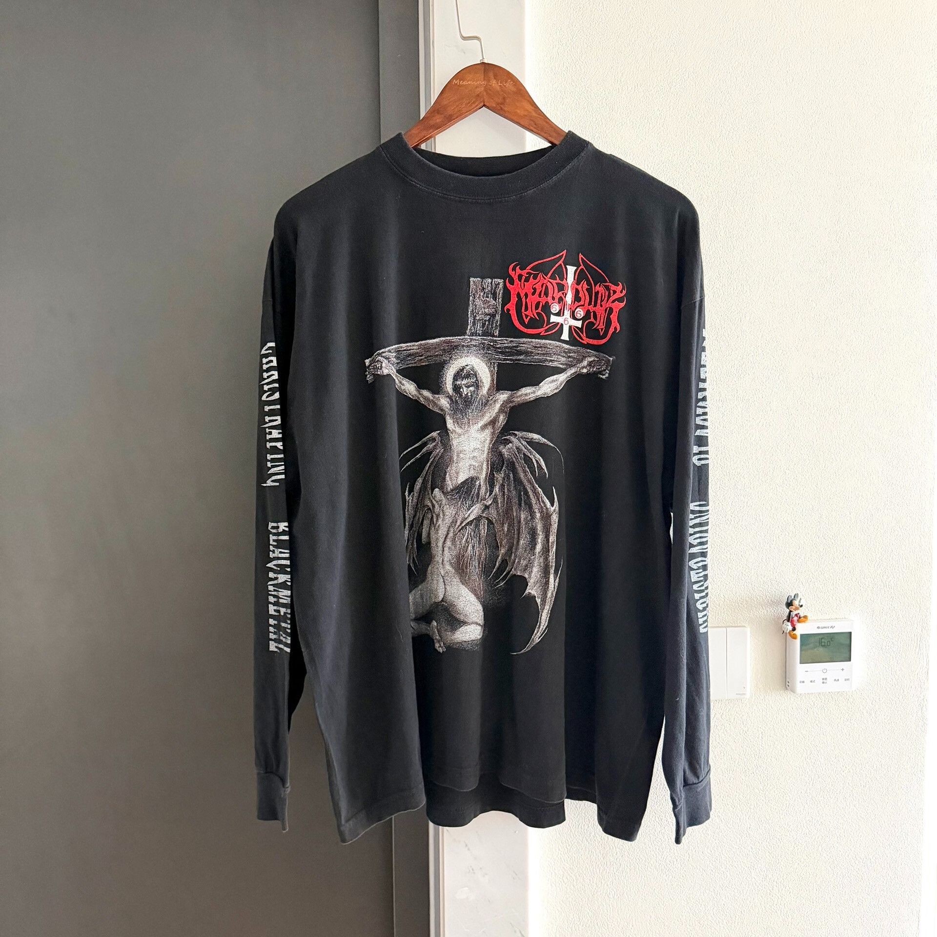 Vintage Vintage Marduk 90s Band Longsleeve Size US M / EU 48-50 / 2 - 1 Thumbnail