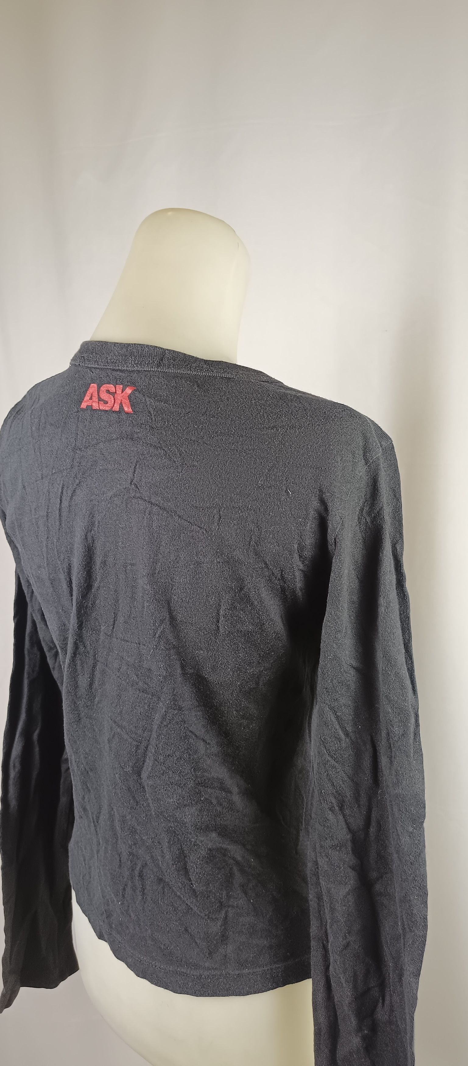 Japanese Brand × Le Grande Bleu (L.G.B.) ASK ENQUIRED British Culture Black Long Sleeve Tsirt Size M / US 6-8 / IT 42-44 - 13 Thumbnail