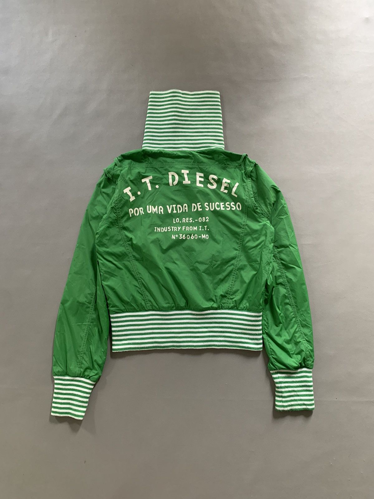 Diesel × Japanese Brand × Vintage Diesel High Neck Collar Jacket Size US S / EU 44-46 / 1 - 3 Thumbnail