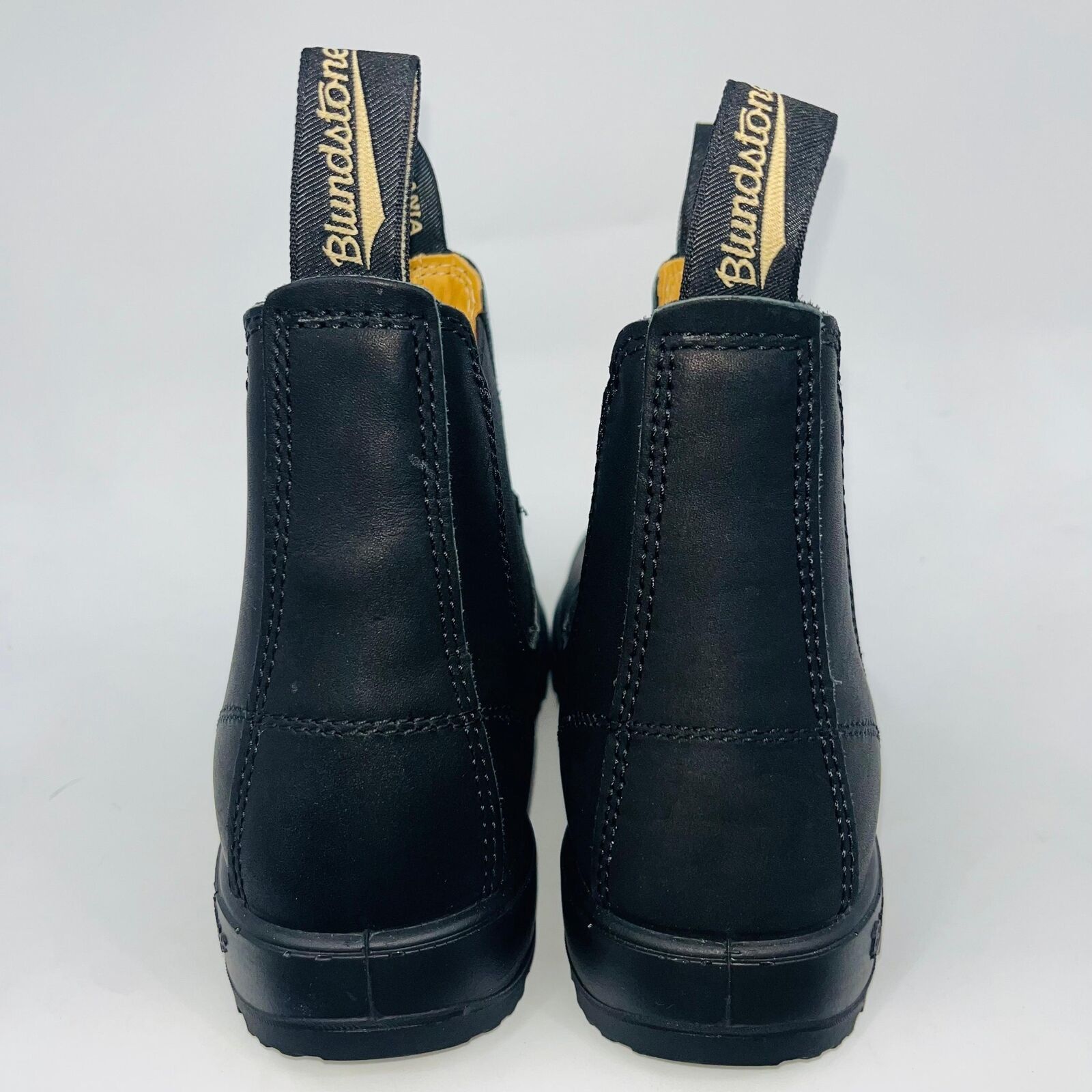 Blundstone BLUNDSTONE WOMENS 558 BLACK LEATHER UNISEX BOOTS SIZE 7M/9W Size US 9 / IT 39 - 3 Thumbnail