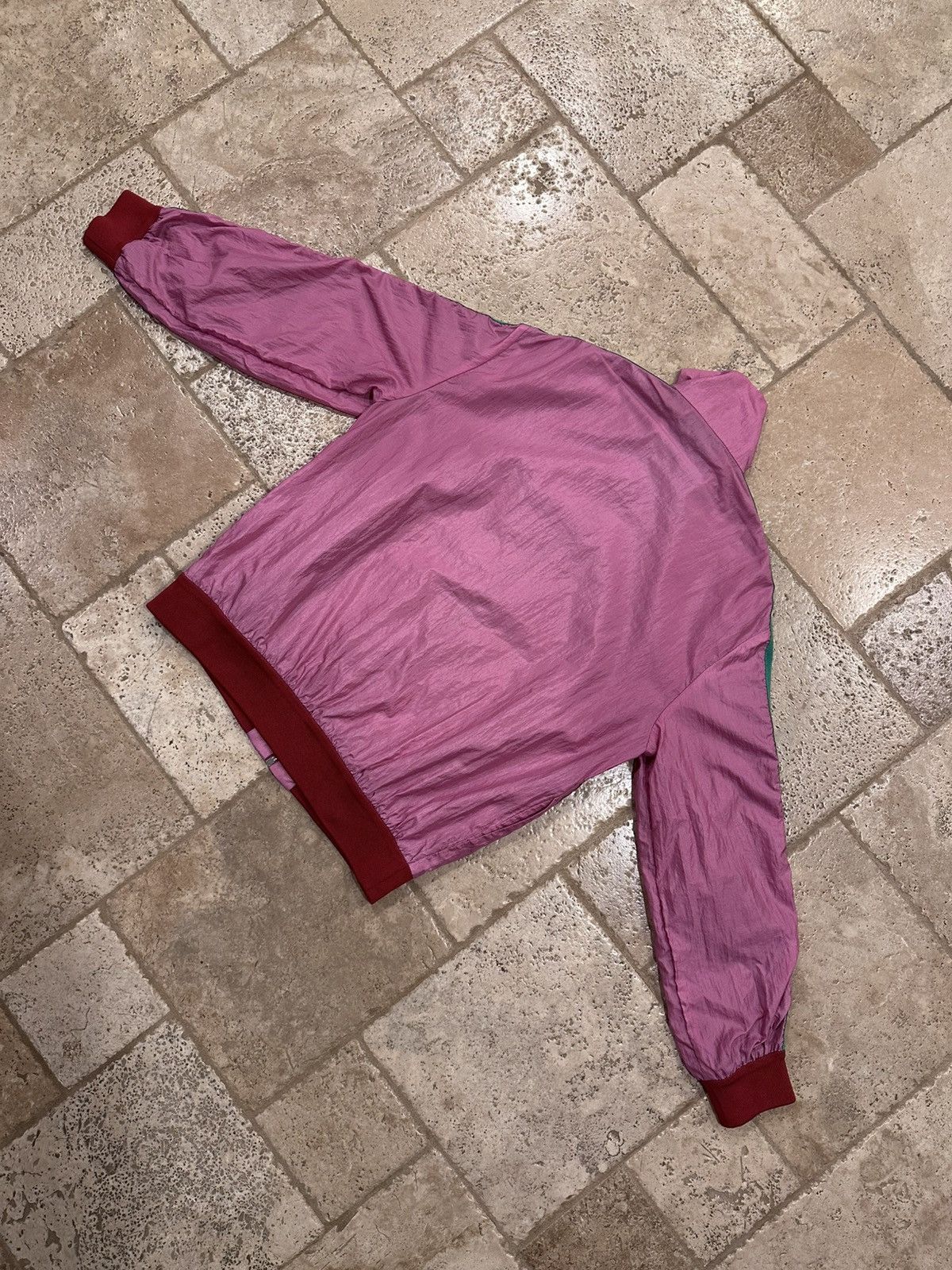 Gucci Gucci GG Logo Pink Zip Up Windbreaker Technical 2018 Jacket Size US M / EU 48-50 / 2 - 9 Thumbnail