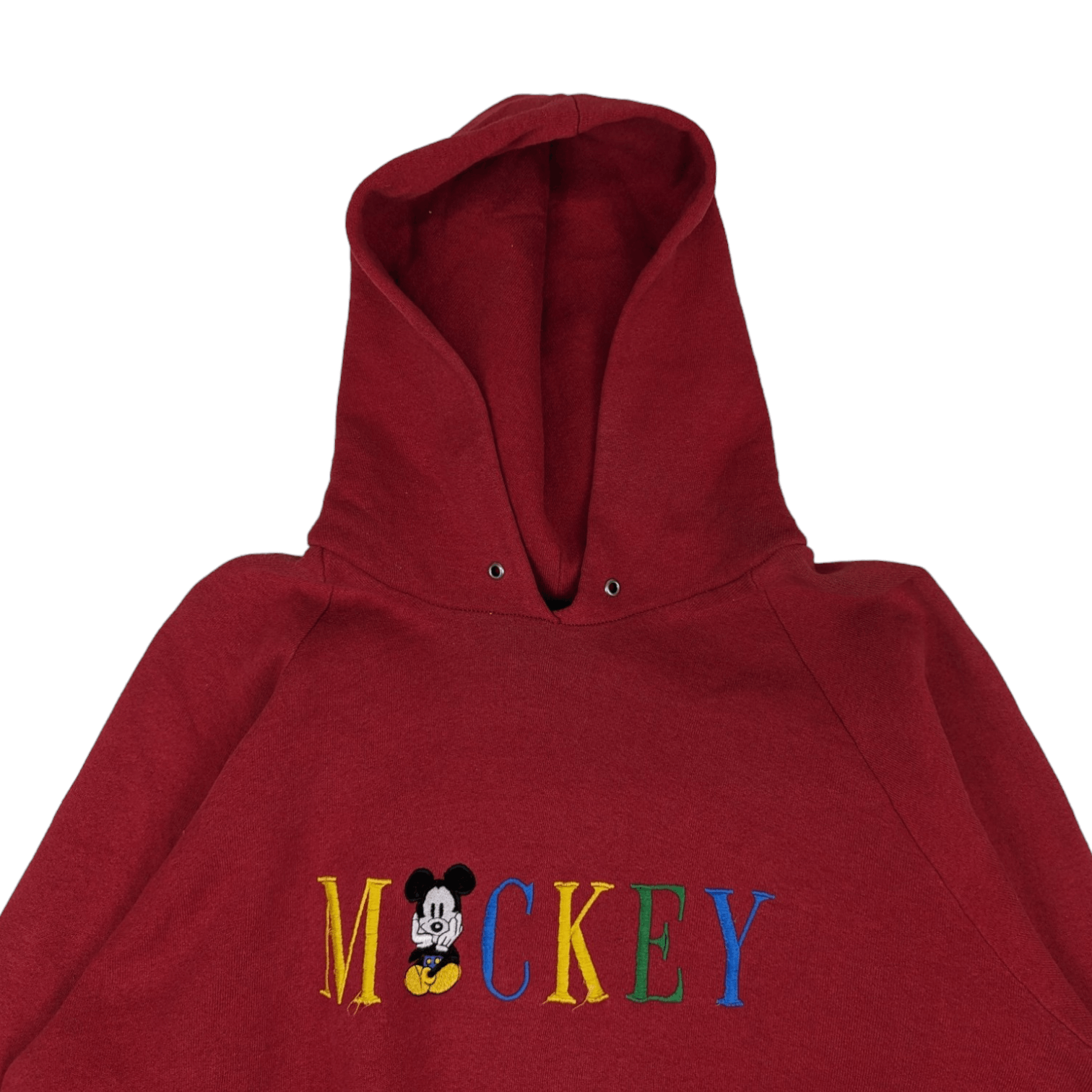 Disney Vintage 90's DISNEY Mickey Mouse Spell Out Hoodie Size US L / EU 52-54 / 3 - 5 Thumbnail