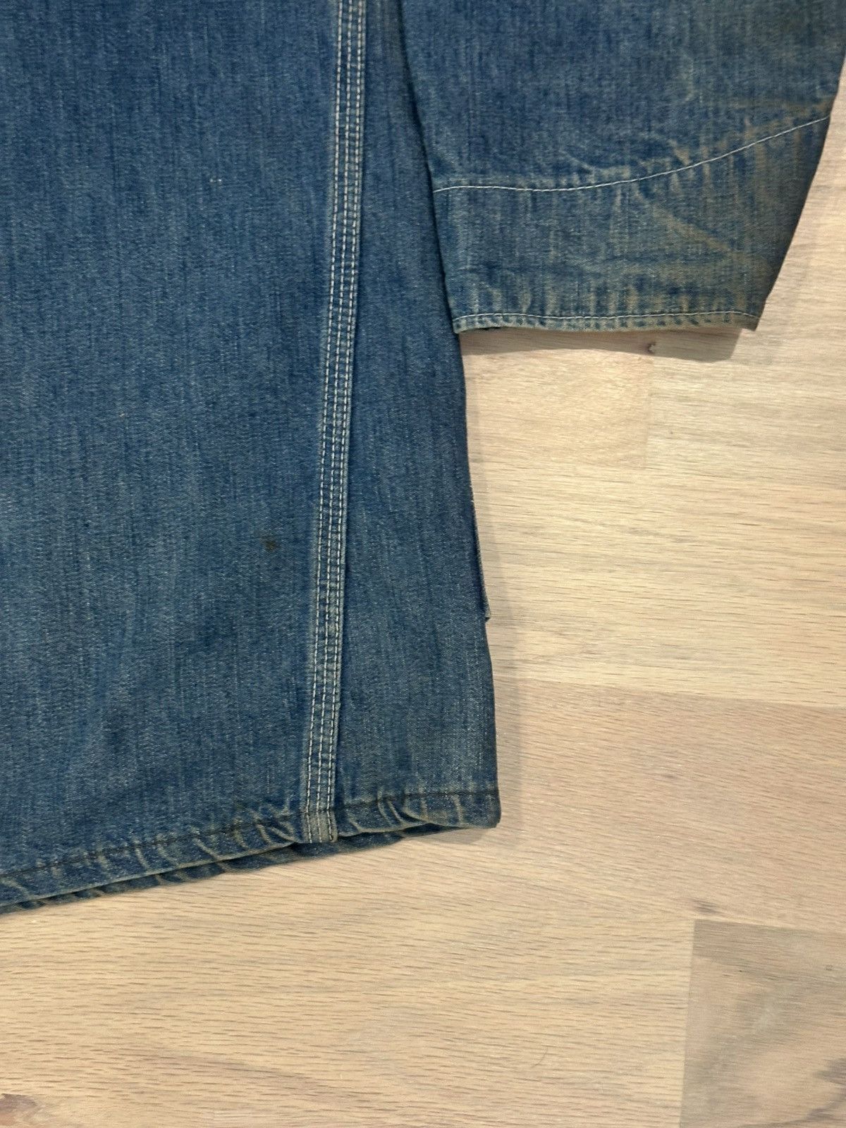 Oshkosh Vintage Osh Kosh B’Gosh Selvedge Denim Chore Coat XL Size US XL / EU 56 / 4 - 19 Thumbnail