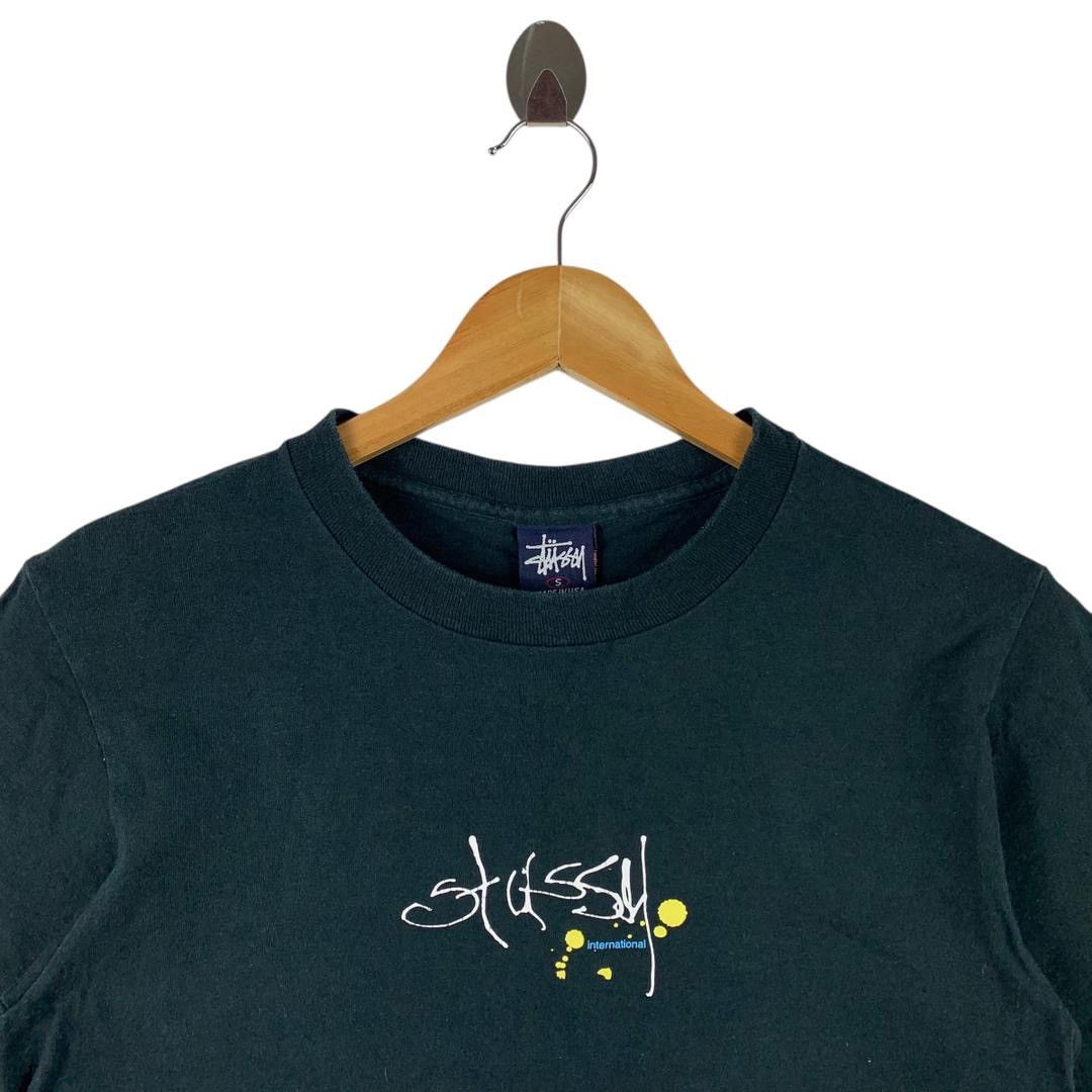 Stussy Vintage 90s STUSSY centre spellout tee Size US S / EU 44-46 / 1 - 2 Thumbnail