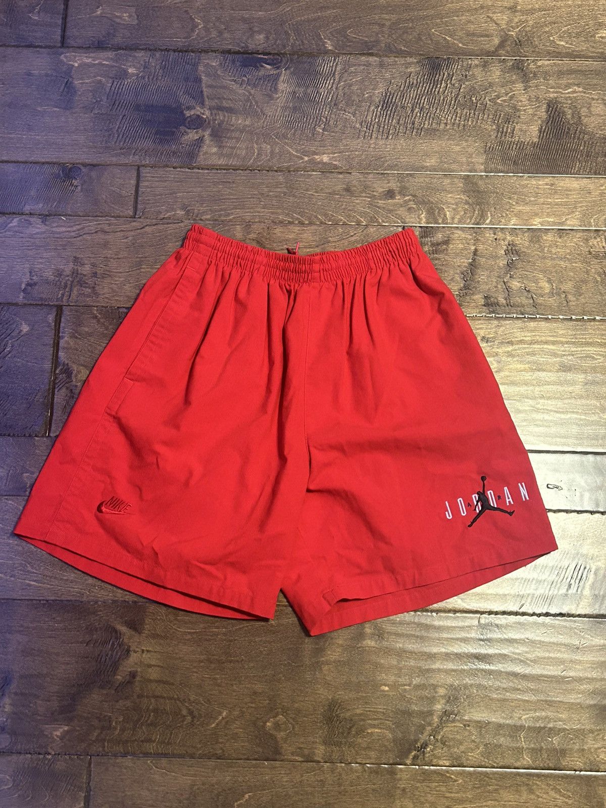 Image of Jordan Nike Crazy Nike Air Jordan Shorts in Red, Men's (Size 30)