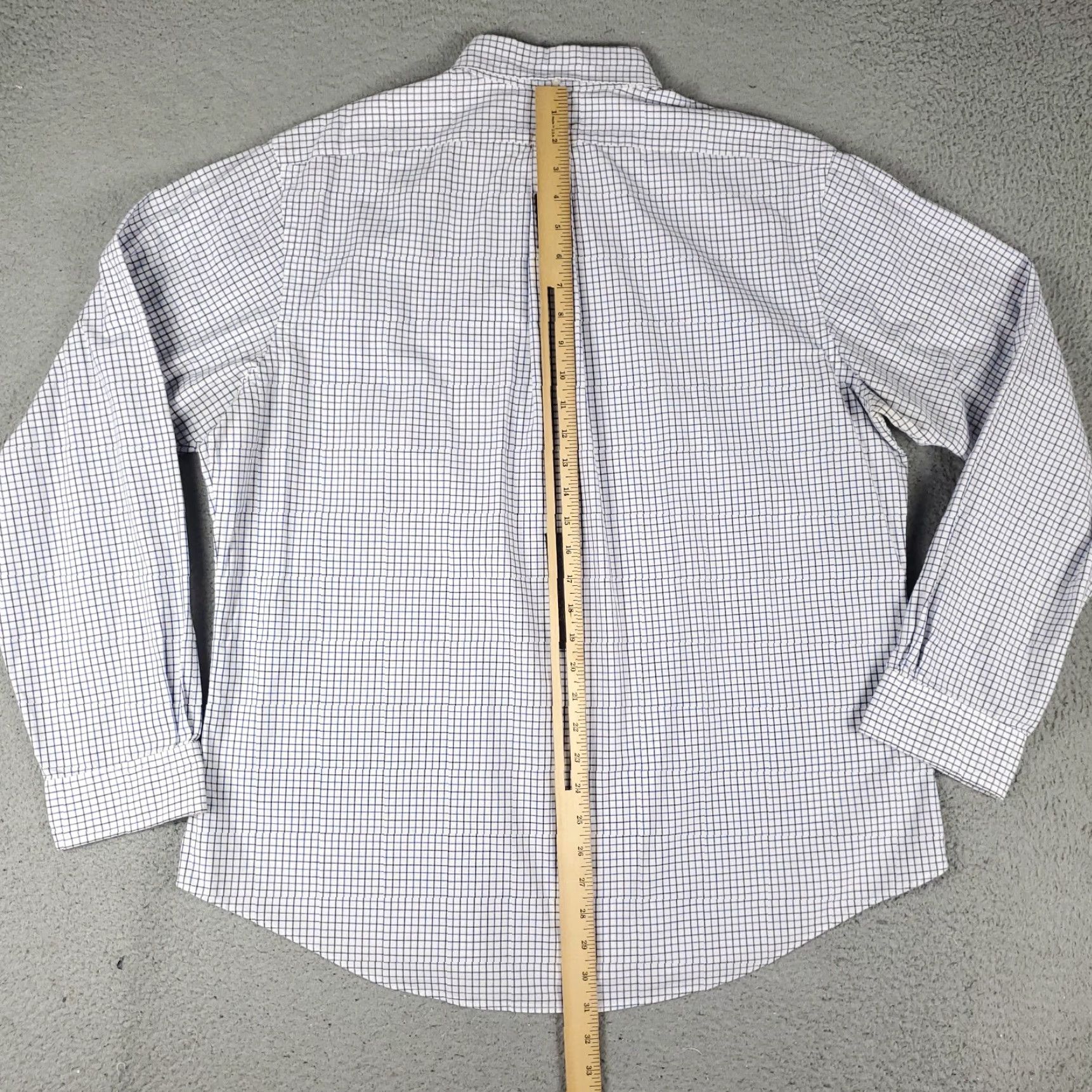 Ralph Lauren Ralph Lauren Casual Button-Up Shirt Mens XL Blue White Check Long Sleeve Size US XL / EU 56 / 4 - 5 Thumbnail