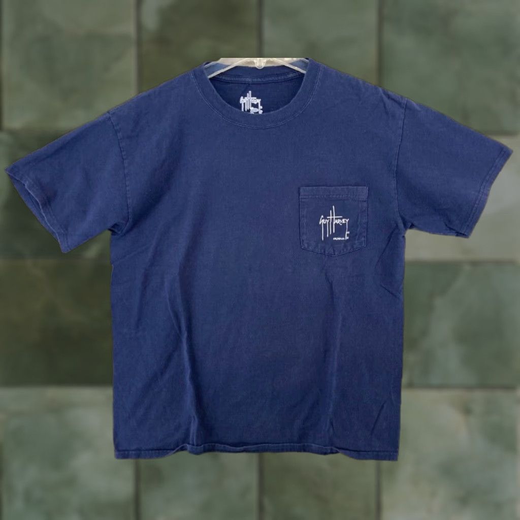 Guy Harvey Guy Harvey AFTCO Mens TShirt Medium Blue Outdoor Size US M / EU 48-50 / 2 - 1 Thumbnail