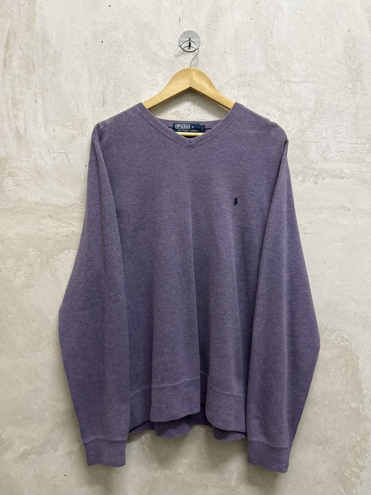 Polo Ralph Lauren Vintage Polo Ralph Lauren Small Pony Soft Purple Size US XXL / EU 58 / 5 - 1 Thumbnail