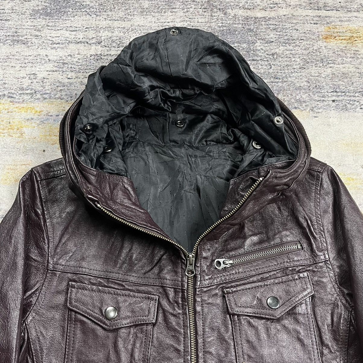 If Six Was Nine Japanese brand GGD gimmick bono leather jacket Size US M / EU 48-50 / 2 - 13 Thumbnail