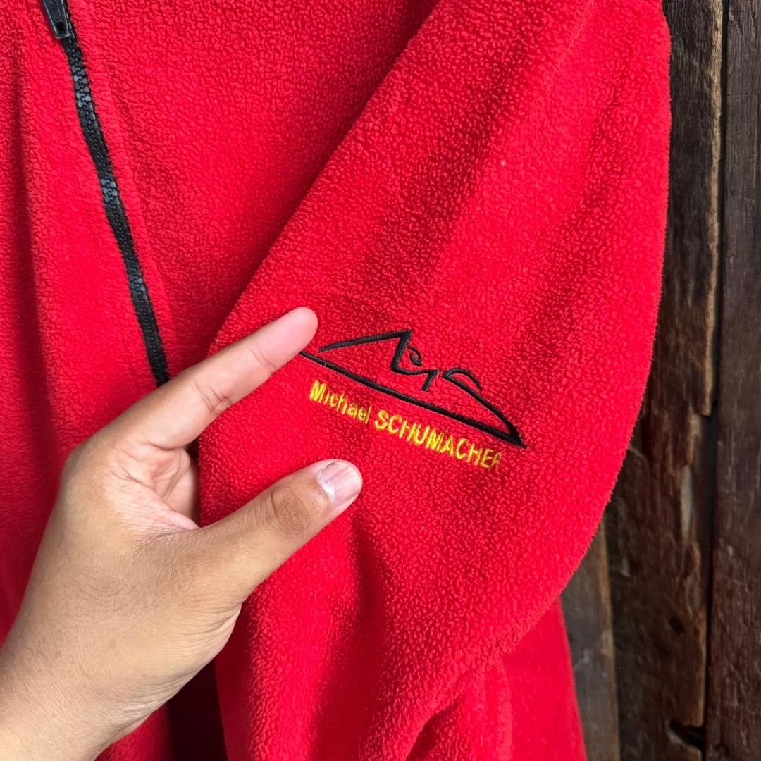Ferrari Vintage Ferrari Fleece Jacket Size US XL / EU 56 / 4 - 5 Thumbnail