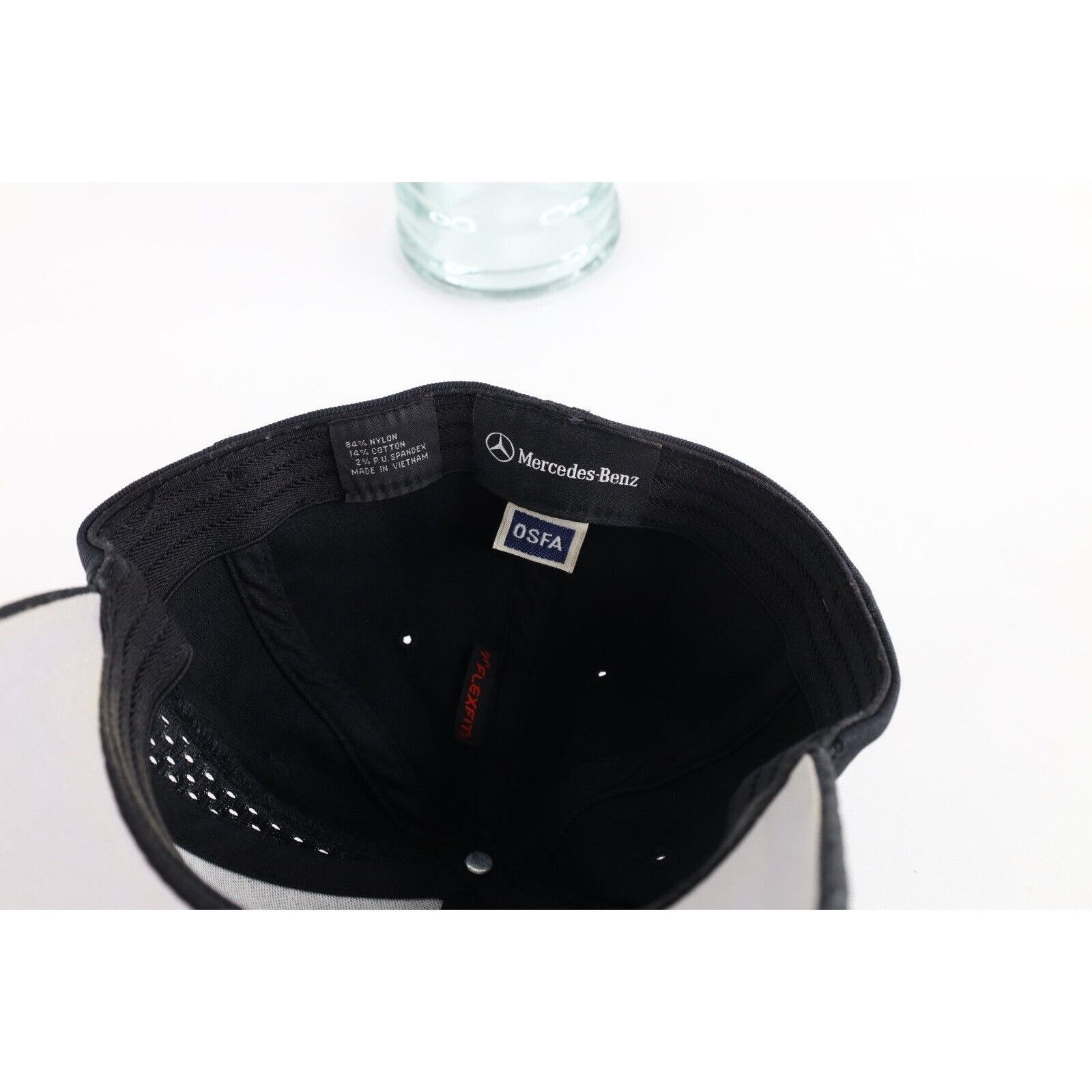 Mercedes-Benz × Vintage Vintage Y2K Faded Spell Out Mercedes Benz Car Hat Size ONE SIZE - 6 Thumbnail