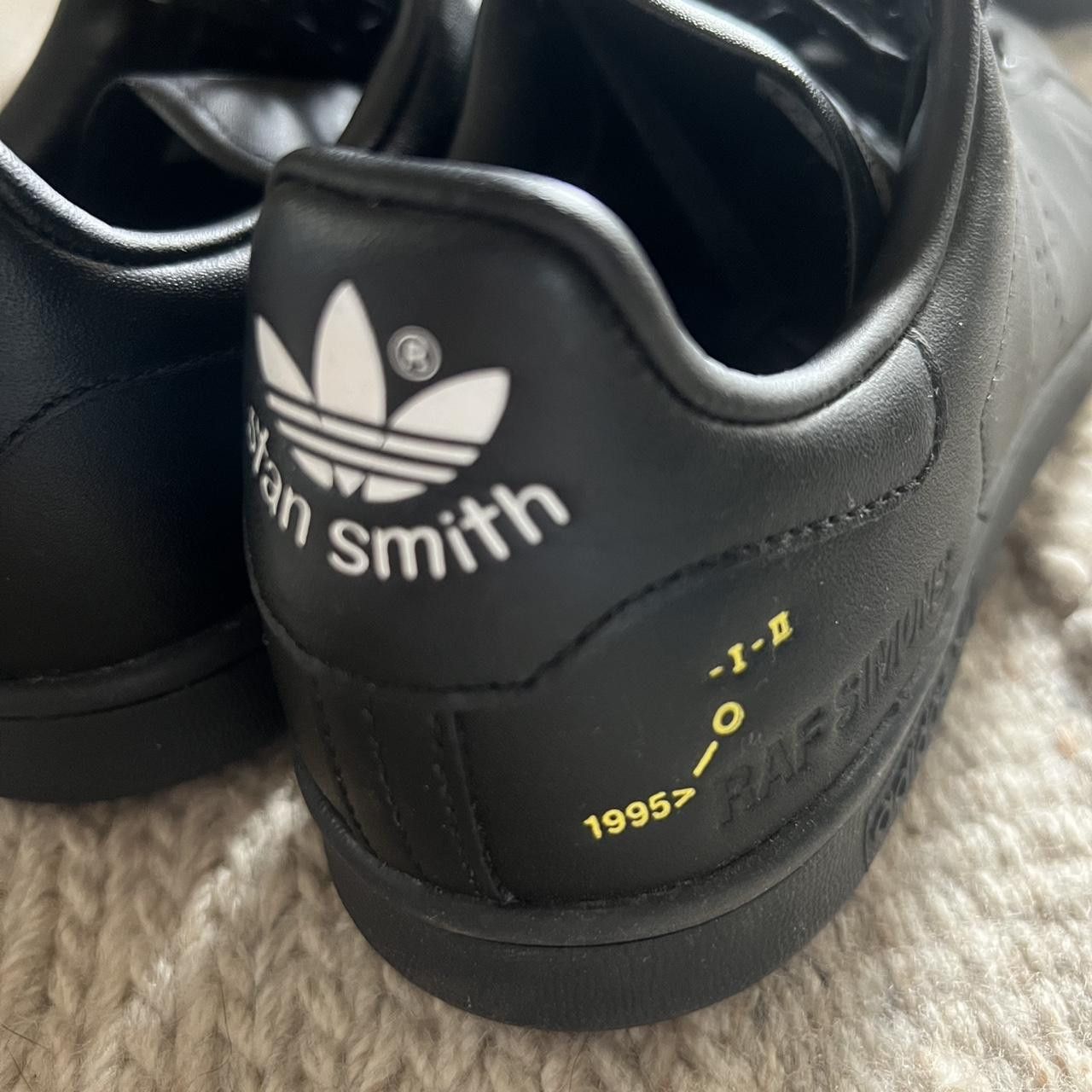 Raf Simons 【RAF SIMONS x ADIDAS】Black Stan Smith Sneakers Size US 6.5 / EU 39-40 - 8 Thumbnail