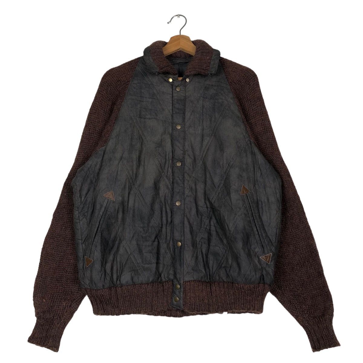Japanese Brand 🔥Vintage Quilted Biker Bomber Jacket Issey Miyake Size US M / EU 48-50 / 2 - 1 Thumbnail