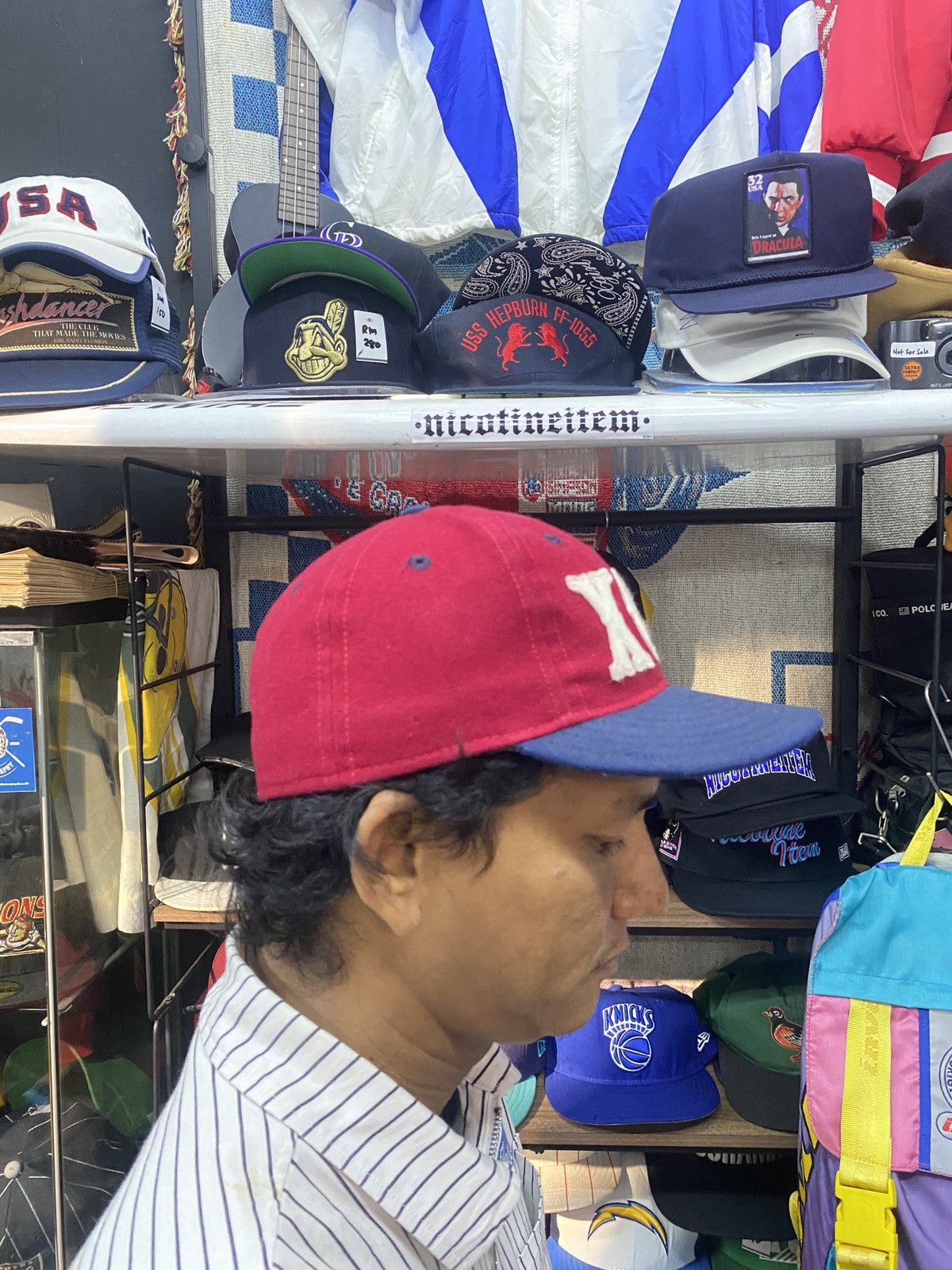 Ebbets Field Flannels Ebbets Field x xgirl Fitted Hat Size ONE SIZE - 4 Thumbnail