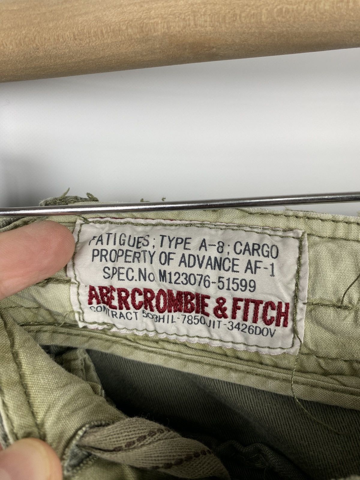 Abercrombie & Fitch Abercrombie & Fitch Paratrooper Pants Vintage Cargo size 32 Size US 32 / EU 48 - 8 Thumbnail