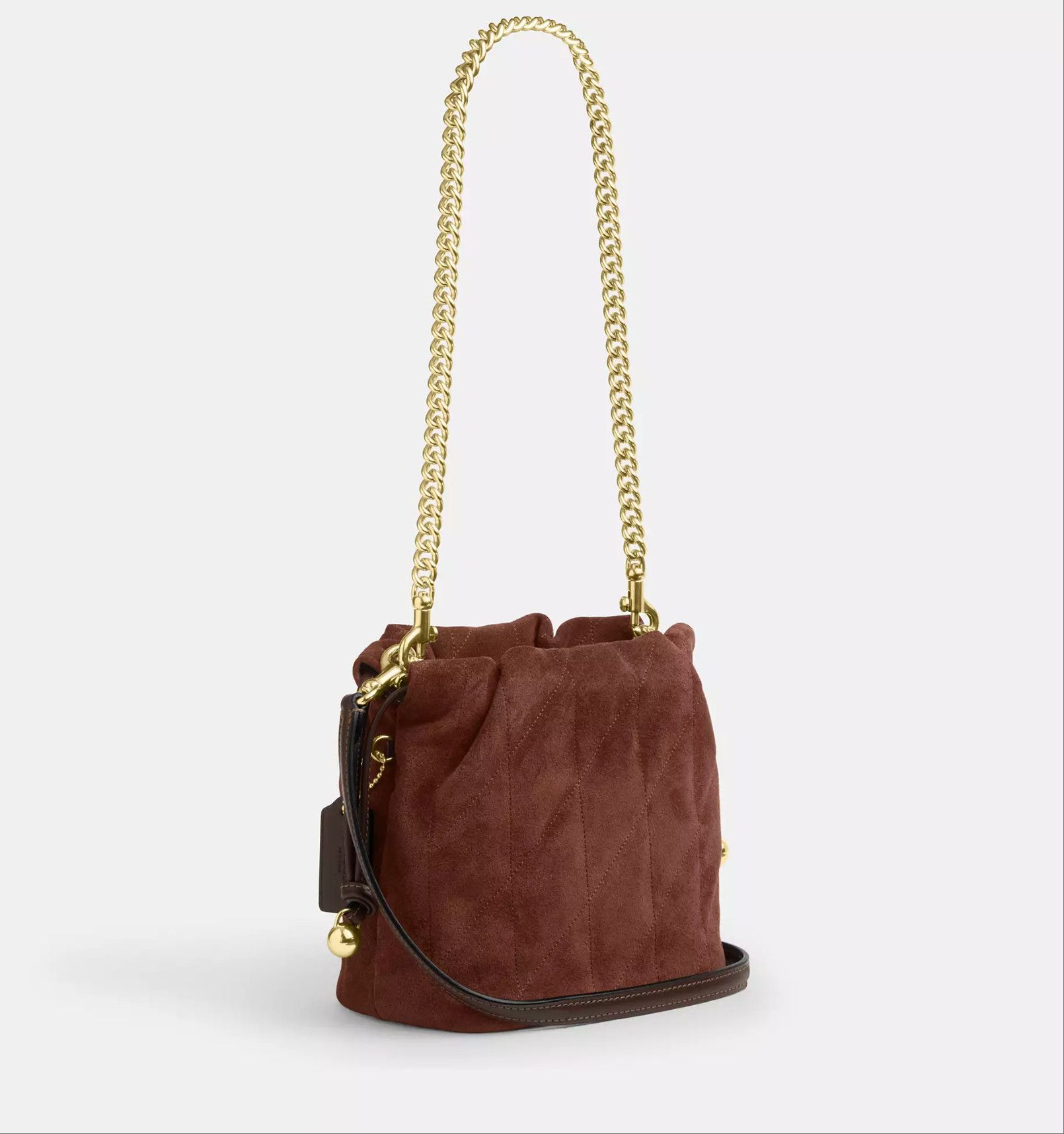 Coach Faye Mini Drawstring Bag With Quilting CDC42 Size ONE SIZE - 12 Thumbnail