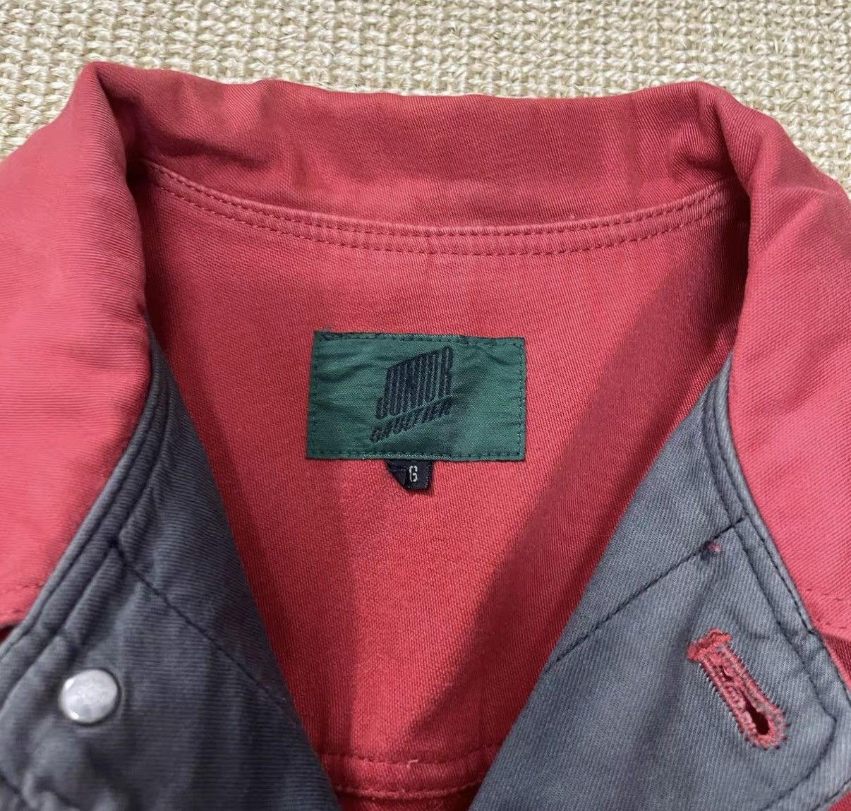 Jean Paul Gaultier Jean Paul Gaultier JUN Tie Detail Jacket J29 Size US S / EU 44-46 / 1 - 4 Thumbnail