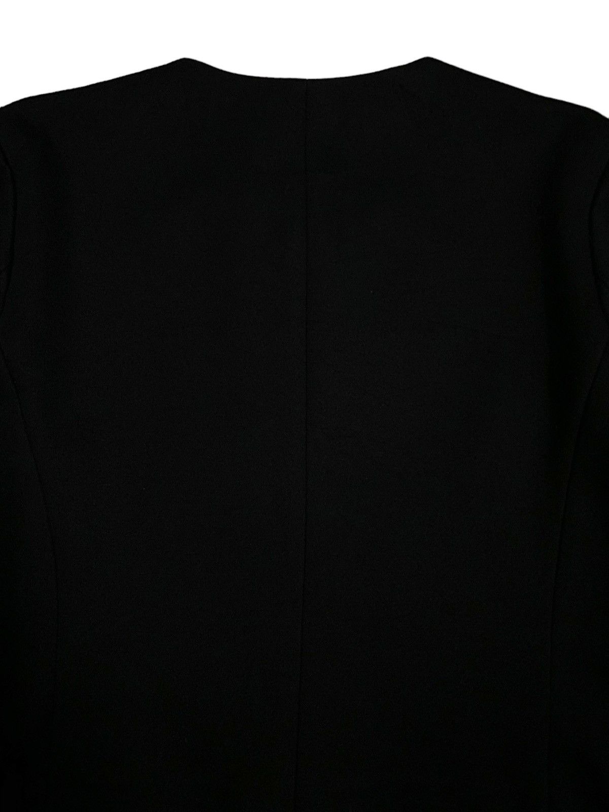 Courreges Courreges Black Cropped Cardigan Style Blazer Jacket Size M / US 6-8 / IT 42-44 - 13 Thumbnail
