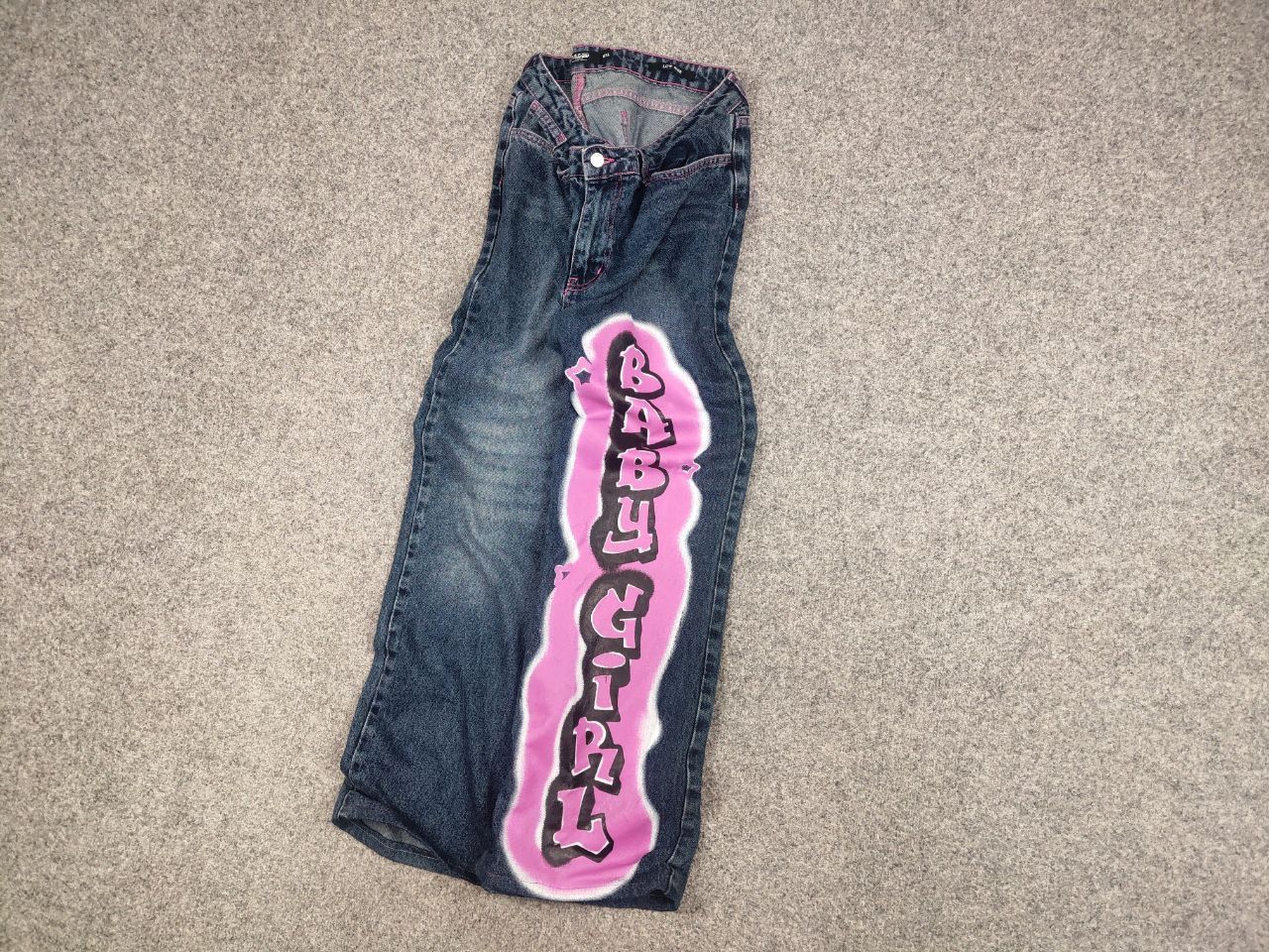 Hysteric Glamour VTG Y2K Hysteric Glamour Style Baggy Flared Jeans low rise Size US 34 / EU 50 - 2 Thumbnail