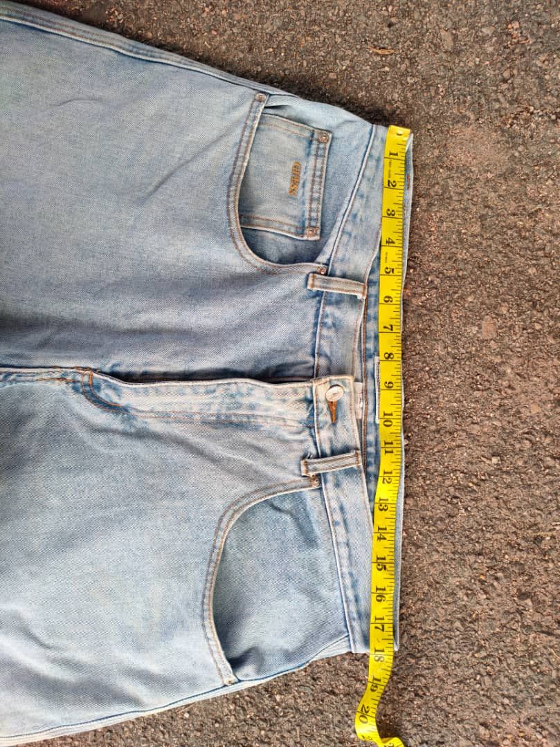 Guess VINTAGE GUESS USA FADED BLUE JEANS DENIM PANTS Size US 36 / EU 52 - 11 Thumbnail