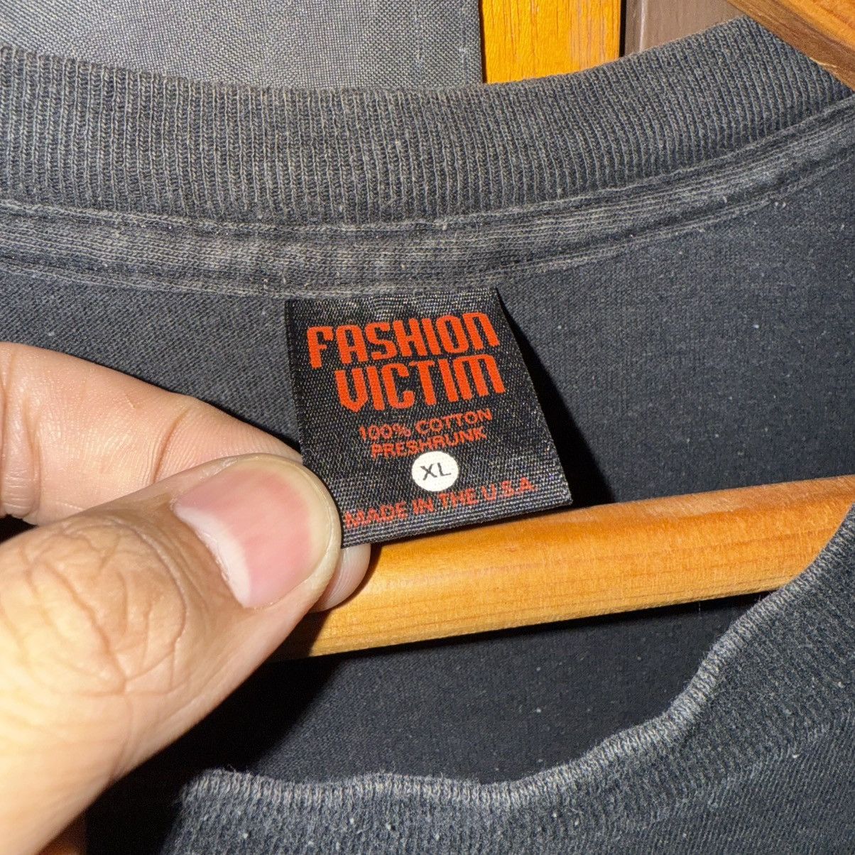 Fashion Victim Vtg 90S FASHION VICTIM FREAK SHOW Size US XL / EU 56 / 4 - 3 Thumbnail