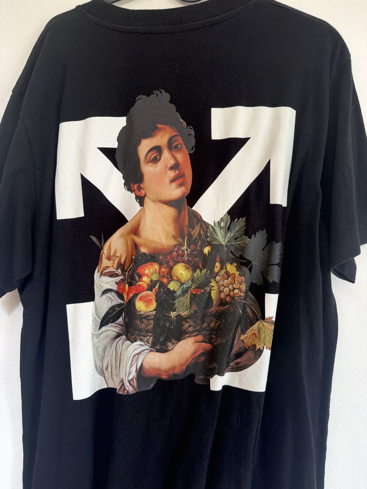 Off-White Off white Caravaggio Boy TEE Size US L / EU 52-54 / 3 - 4 Thumbnail
