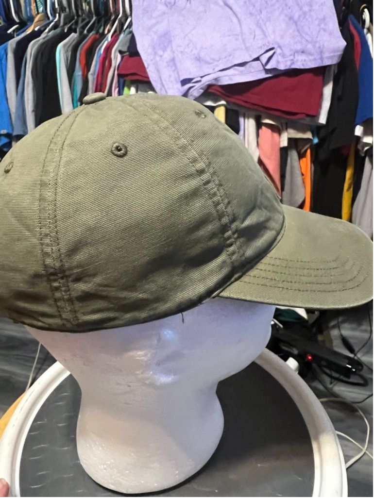 Carhartt Men's Carhartt One Size Olive Green Brown Logo Baseball Hat Size ONE SIZE - 4 Thumbnail