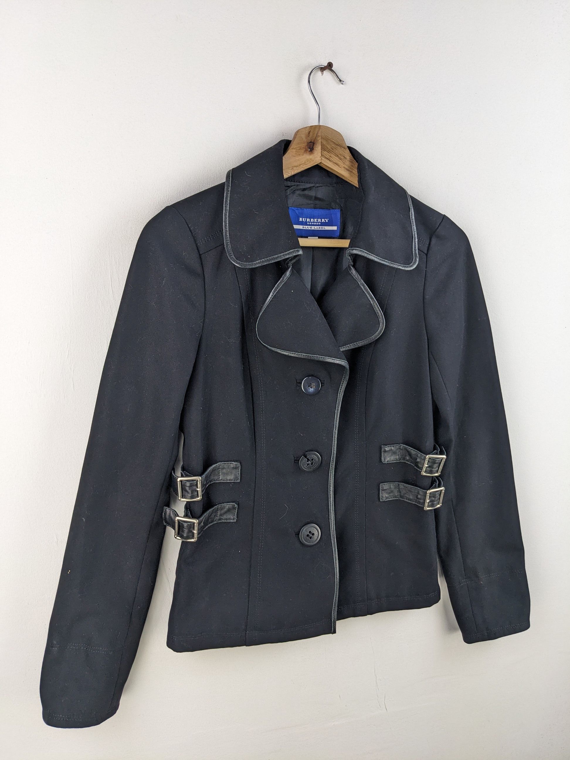 Burberry × Vintage Vintage Burberry Jacket Blue Label Size XS / US 0-2 / IT 36-38 - 3 Thumbnail