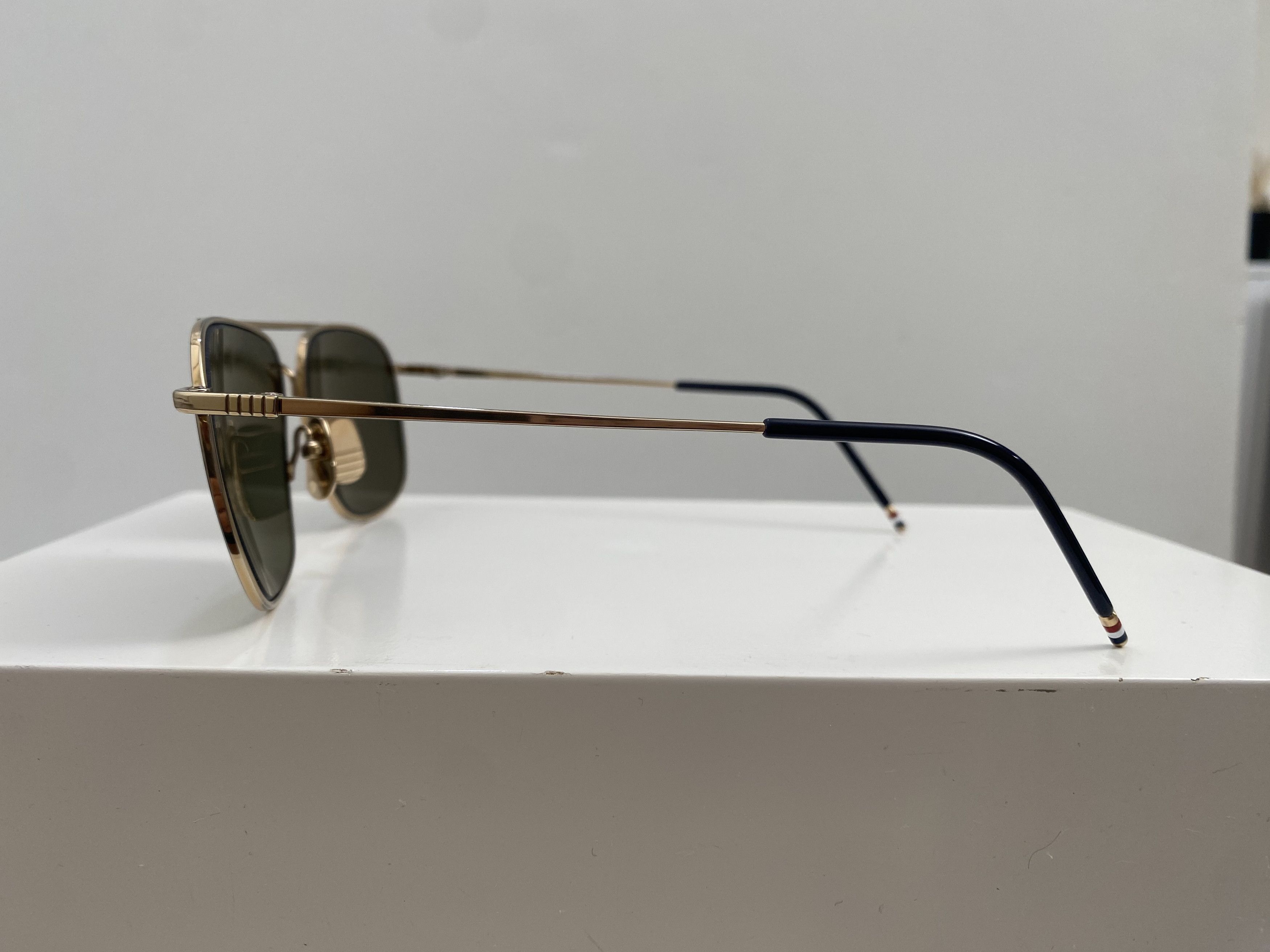 Thom Browne Aviator Style Sunglasses Size ONE SIZE - 4 Thumbnail