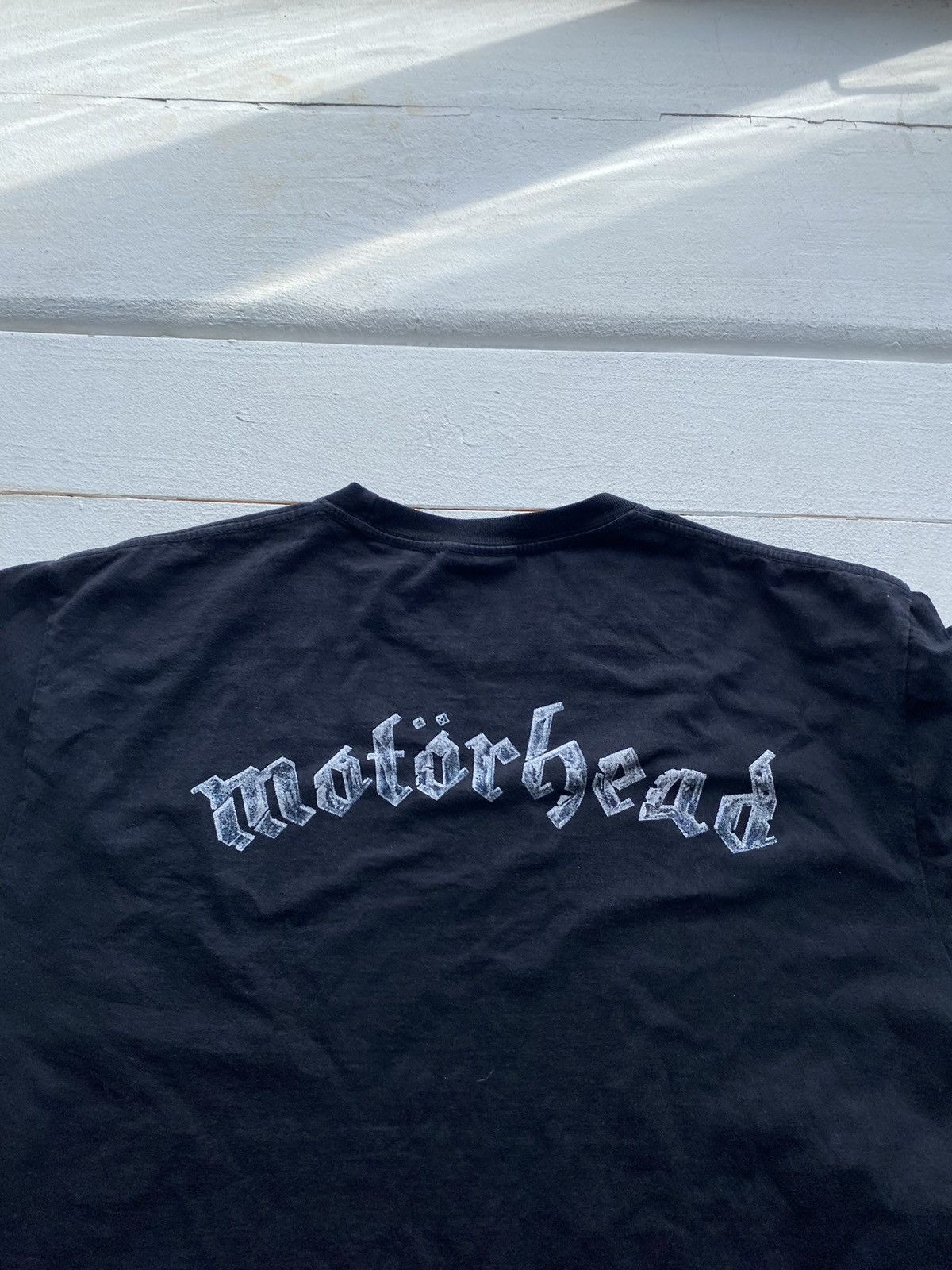 Band Tees × Vintage 🔥VNTG Motorhead Kiss of Death Black Gothic Tee Rock Metal xl Size US XL / EU 56 / 4 - 19 Thumbnail