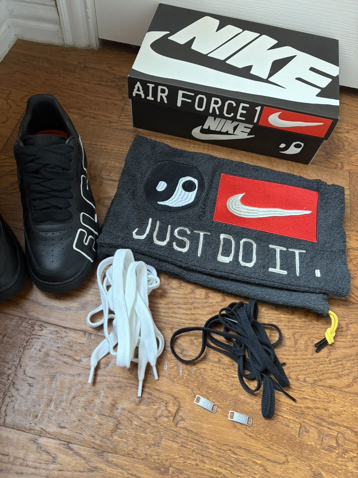 Cactus Plant Flea Market × Nike Nike x Cactus Plant Flea Market Air Force 1 Low Black Size US 8 / EU 41 - 9 Thumbnail