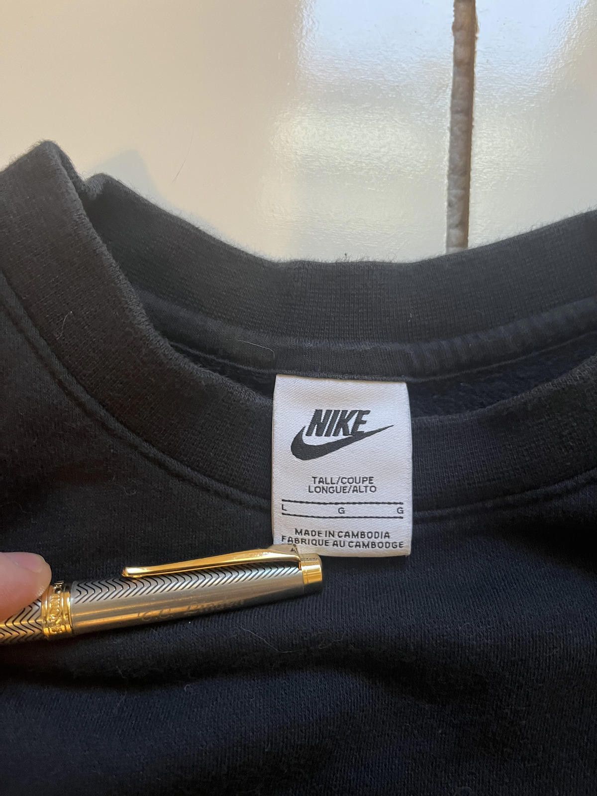 Nike Nike Graphic Crewneck Sweatshirt - Black Size US L / EU 52-54 / 3 - 4 Thumbnail