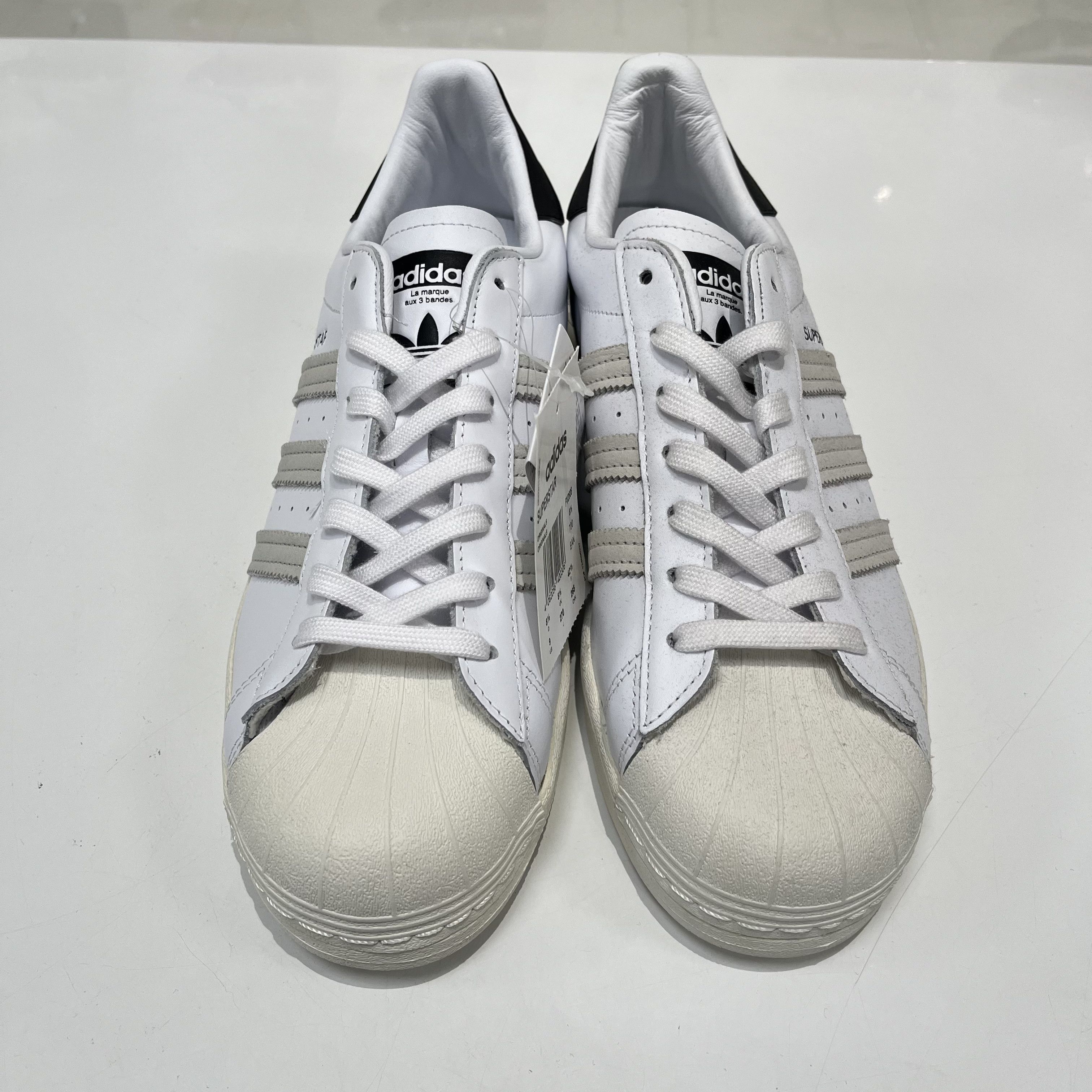 Adidas Adidas Superstar White/Black Size US 9 / EU 42 - 5 Thumbnail