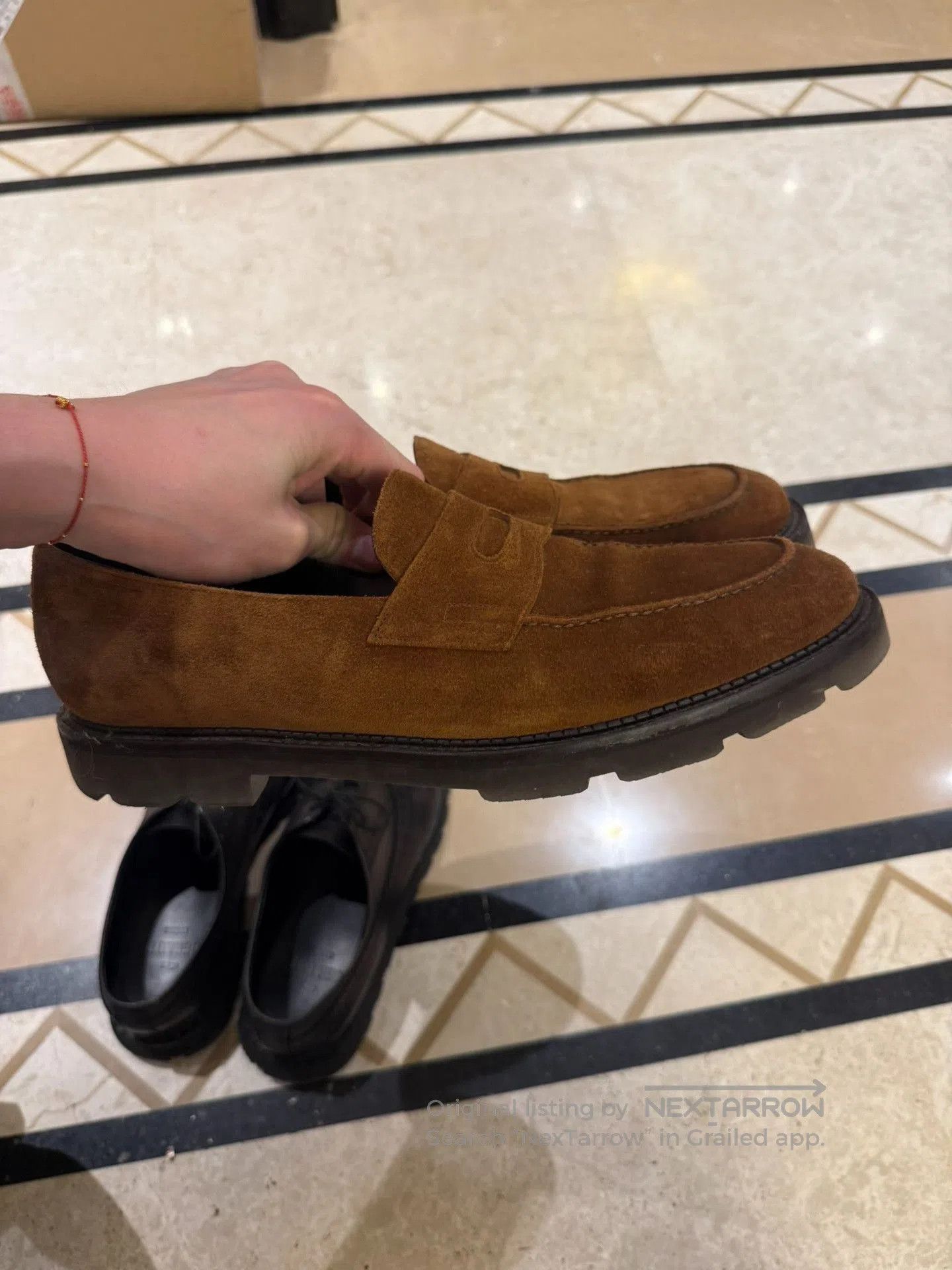 John Lobb John Lobb Brown Suede Loafers. Size US 10.5 / EU 43-44 - 2 Thumbnail