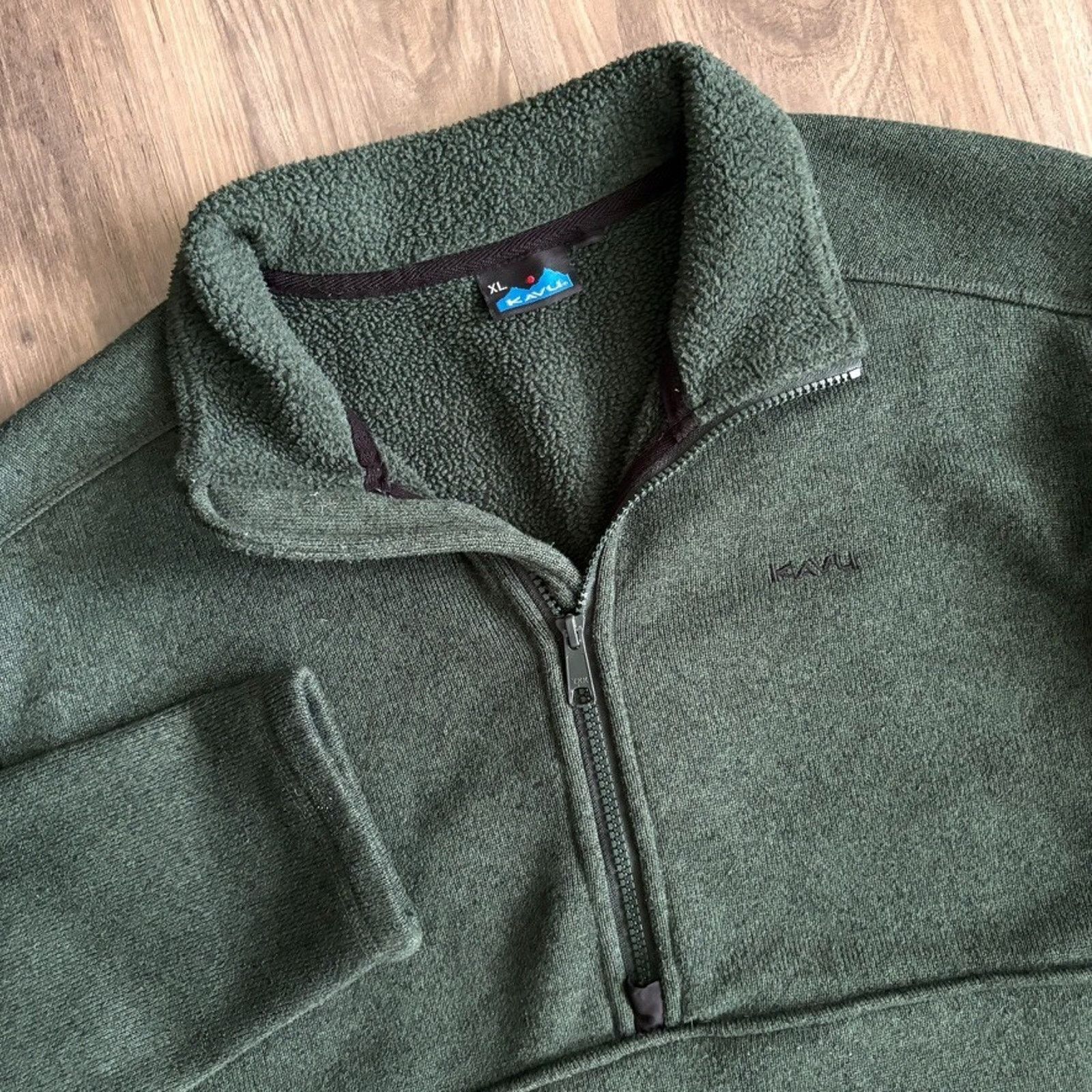 KAVU Kavu Jacket Men's Size XL Green Half Zip Long Sleeve Size US XL / EU 56 / 4 - 1 Thumbnail