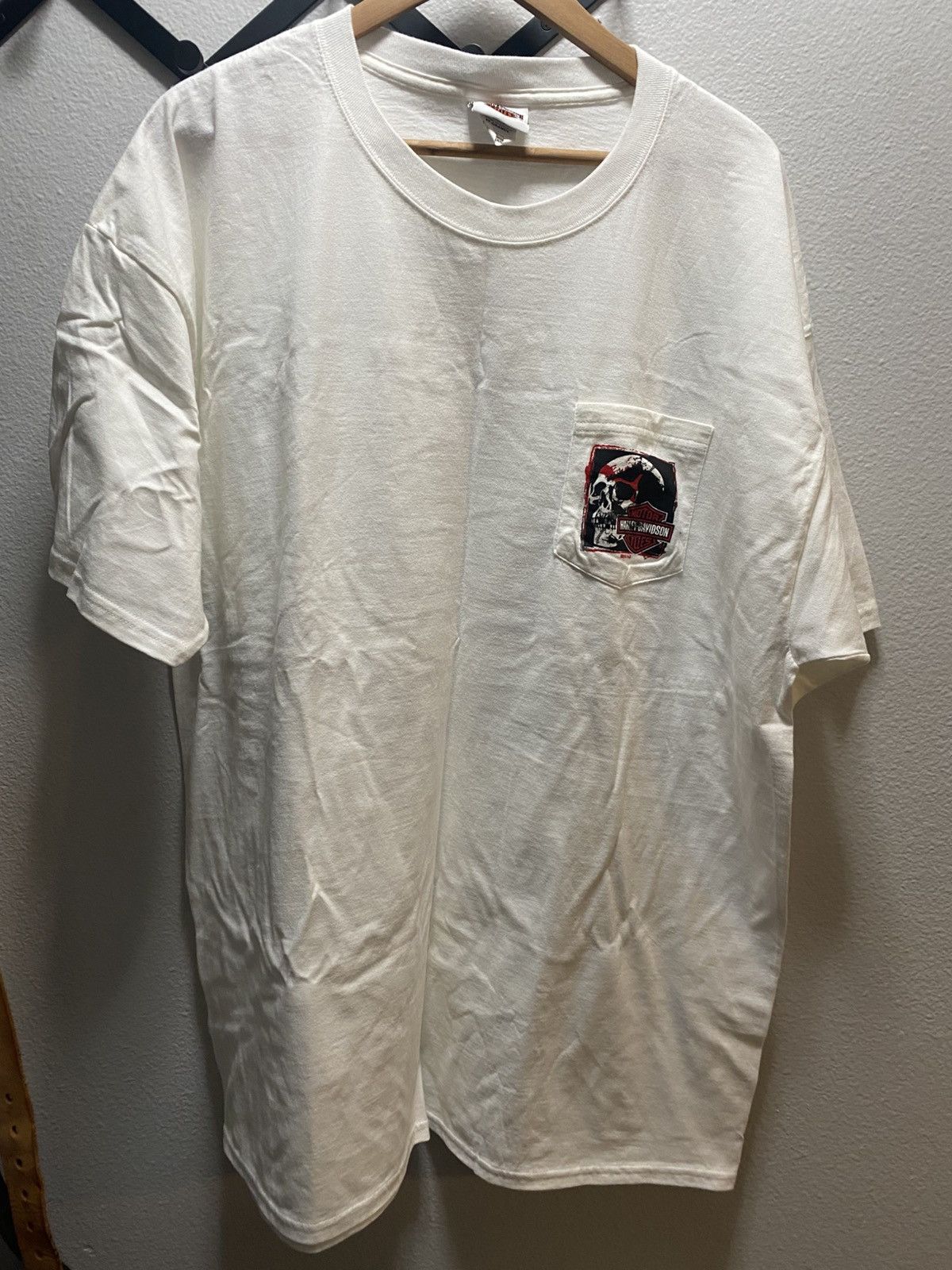Harley Davidson × Vintage Harley Davidson tee skull design Size US XXL / EU 58 / 5 - 2 Thumbnail