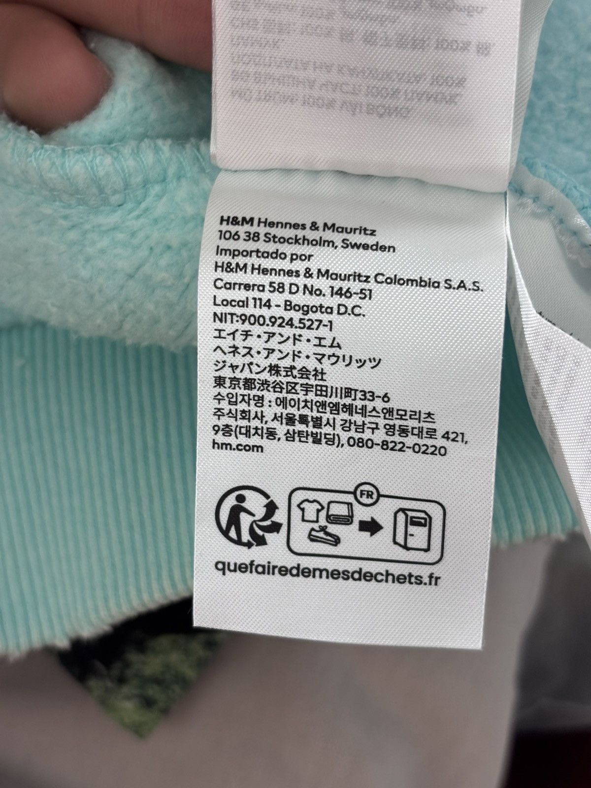 Who Decides War Who Decides War x H&M OVERSIZED FIT COTTON ZIP UP HOODIE Size US M / EU 48-50 / 2 - 14 Thumbnail