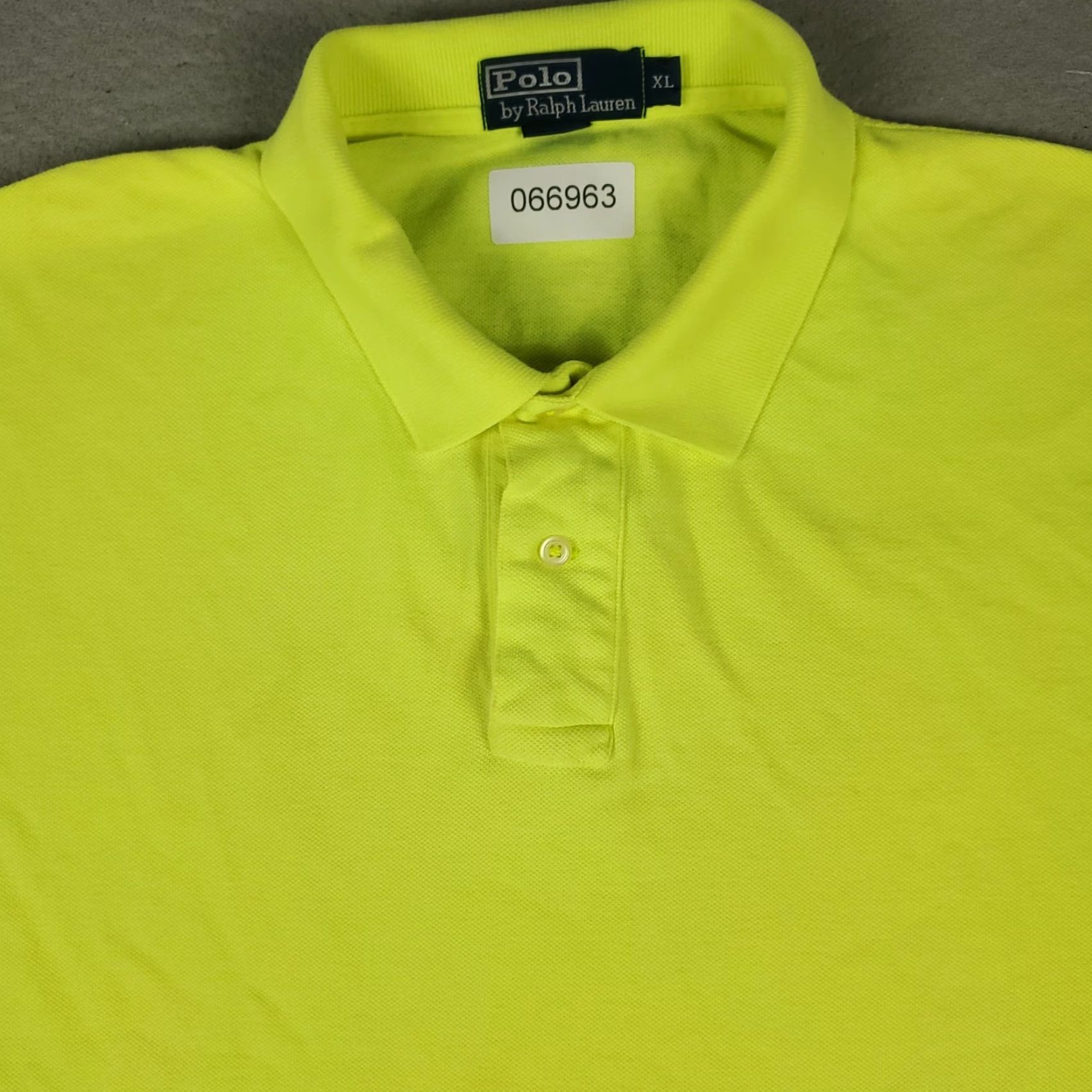 Ralph Lauren Ralph Lauren Polo Shirt Mens XL Neon Yellow Pony Casual Short Sleeve Color Yellow Polo Mens XL Classic, American, Preppy, Modern Size US XL / EU 56 / 4 - 2 Thumbnail