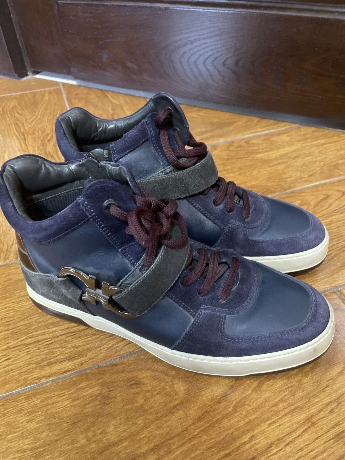 Salvatore Ferragamo Sneakers high top Size US 7 / EU 40 - 3 Thumbnail