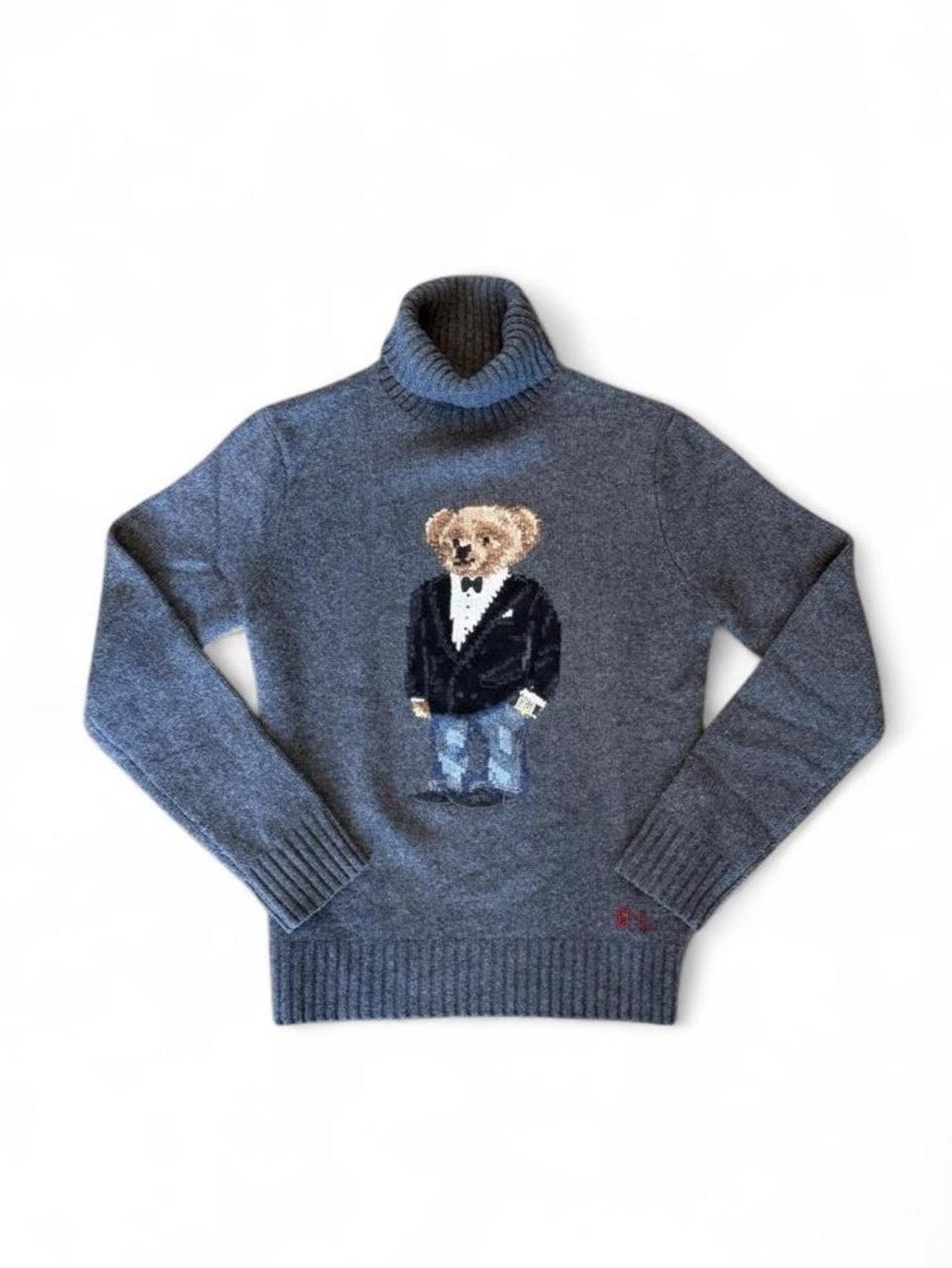 Polo Ralph Lauren Polo Ralph Lauren Polo Bear Tuxedo Turtleneck Size S Size US S / EU 44-46 / 1 - 1 Thumbnail