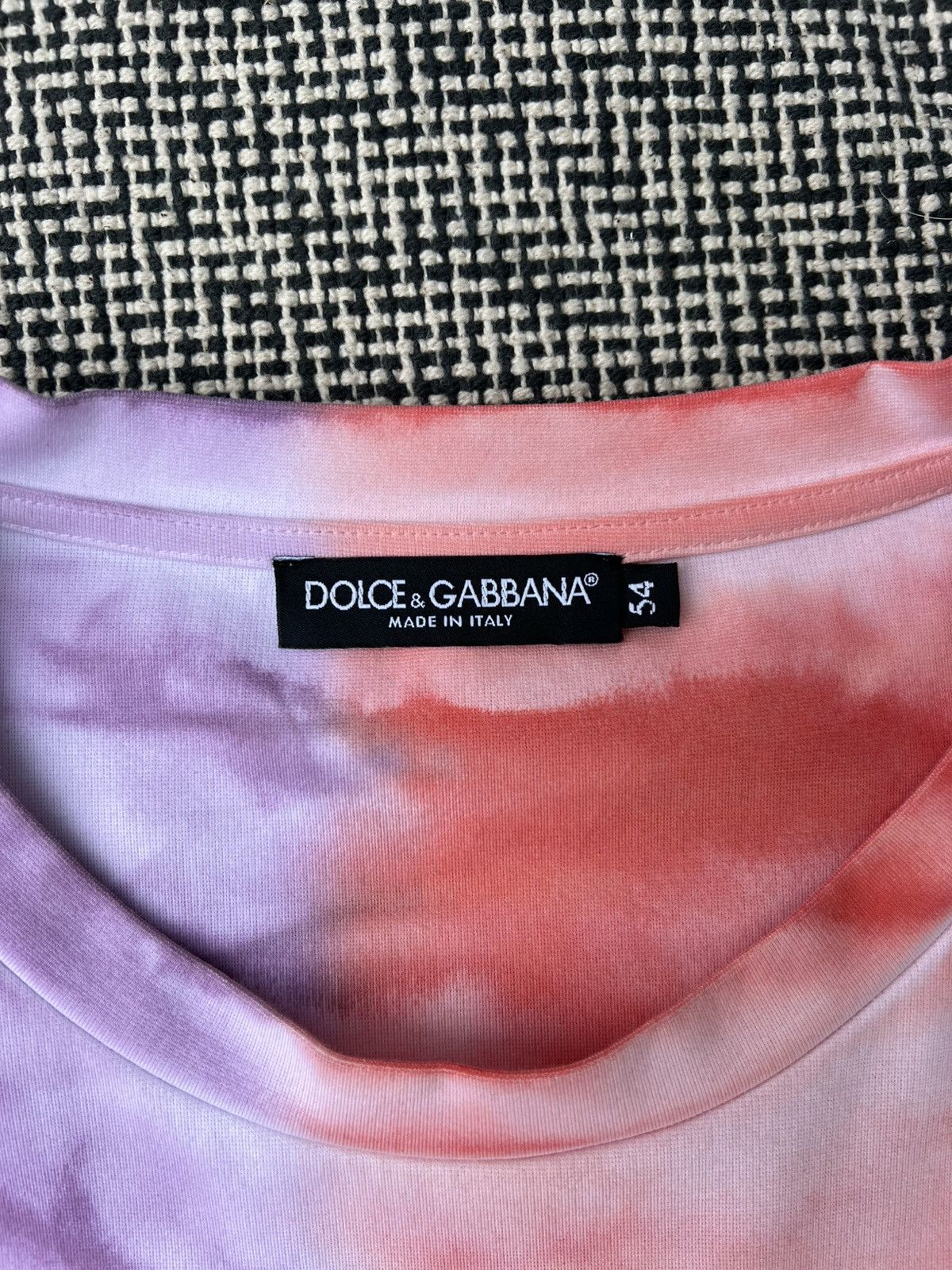 Dolce & Gabbana Dolce & Gabbana Summer 1984 Tie Dye Collecction Size US L / EU 52-54 / 3 - 4 Thumbnail