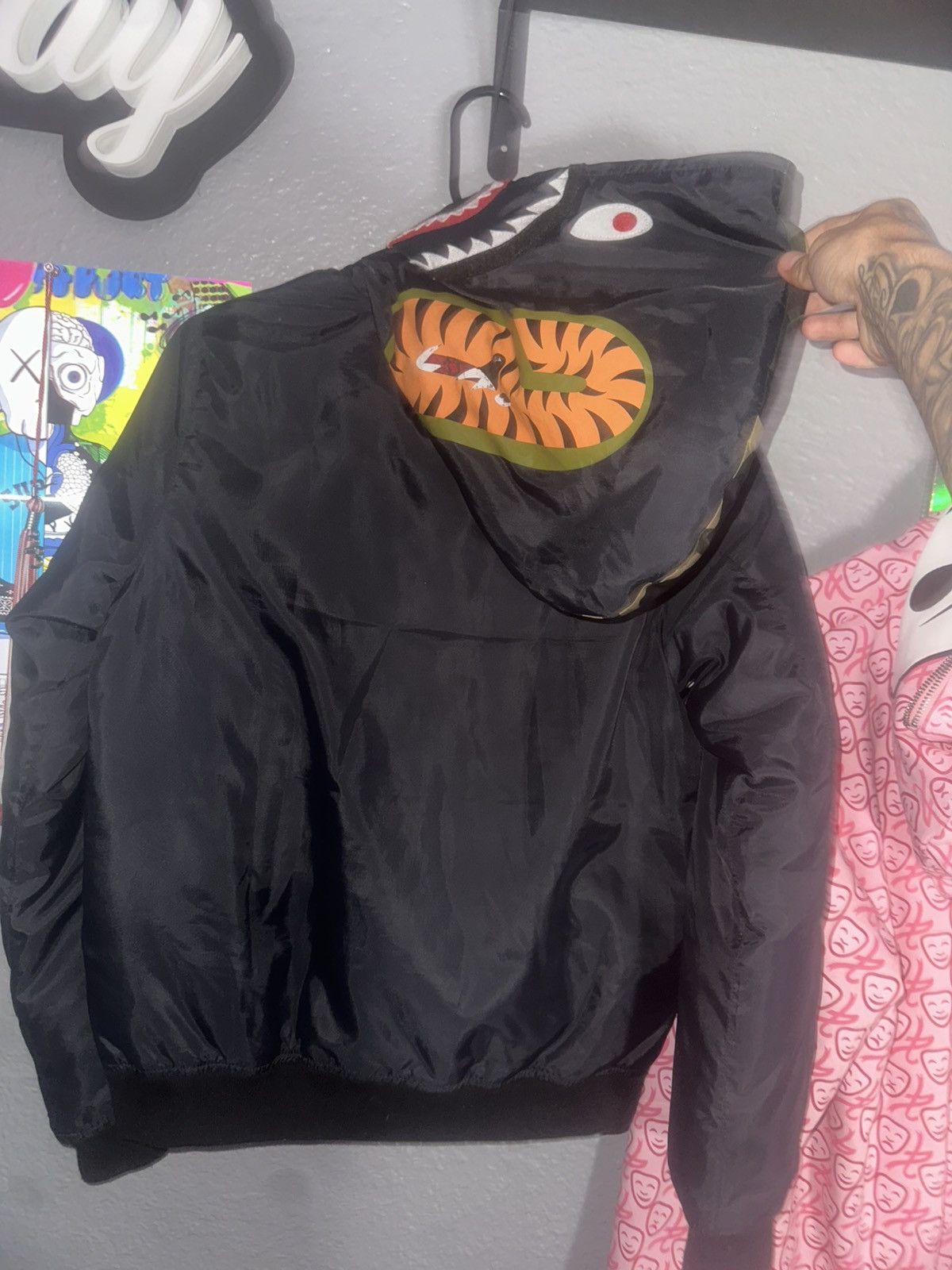 Bape Bape Bomber shark zip Size XS / US 0-2 / IT 36-38 - 4 Thumbnail