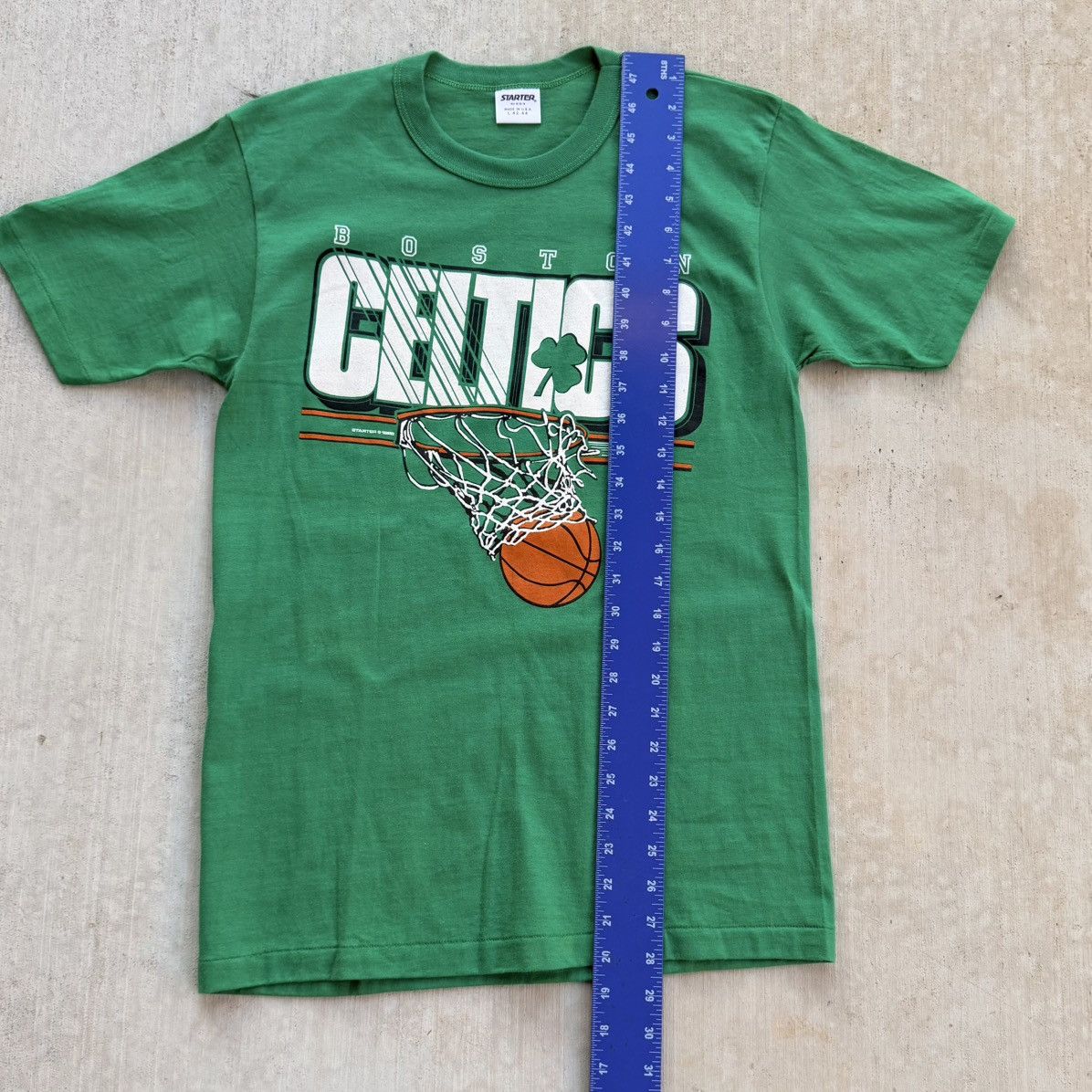 Starter Vintage Boston Celtics T Shirt Starter 80s Single Stitch Size US M / EU 48-50 / 2 - 6 Thumbnail