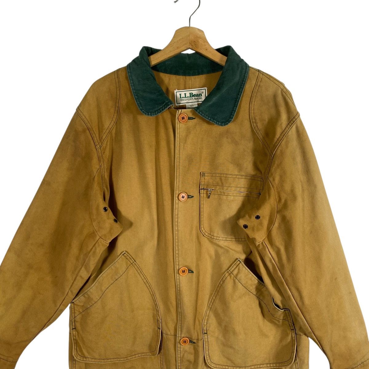 L.L. Bean Vintage 90s LL Bean Chore Jacket Boat Huntting Size US L / EU 52-54 / 3 - 5 Thumbnail