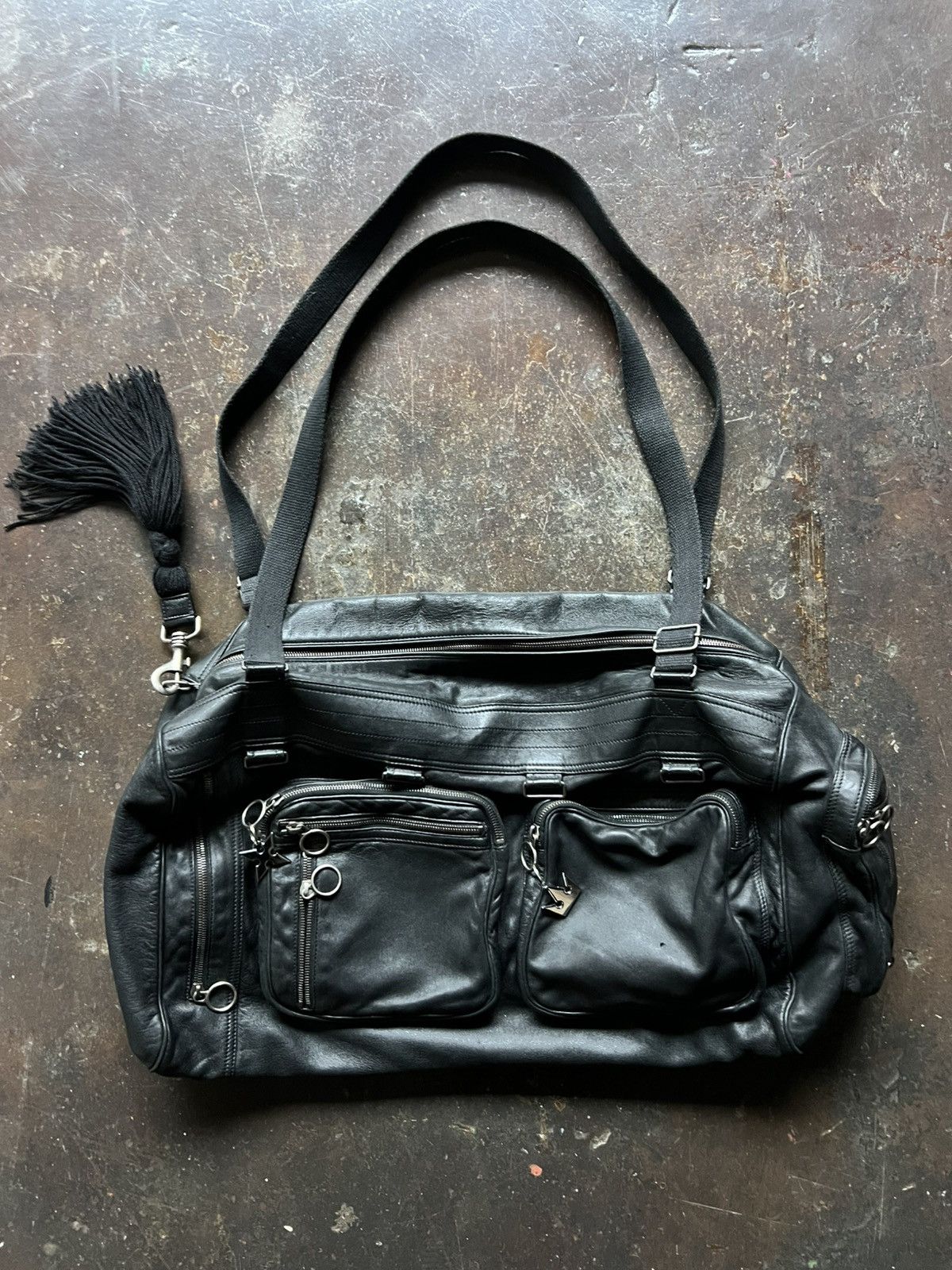Dior × Hedi Slimane AW05 Dior Hedi Slimane Leather Deville Bag